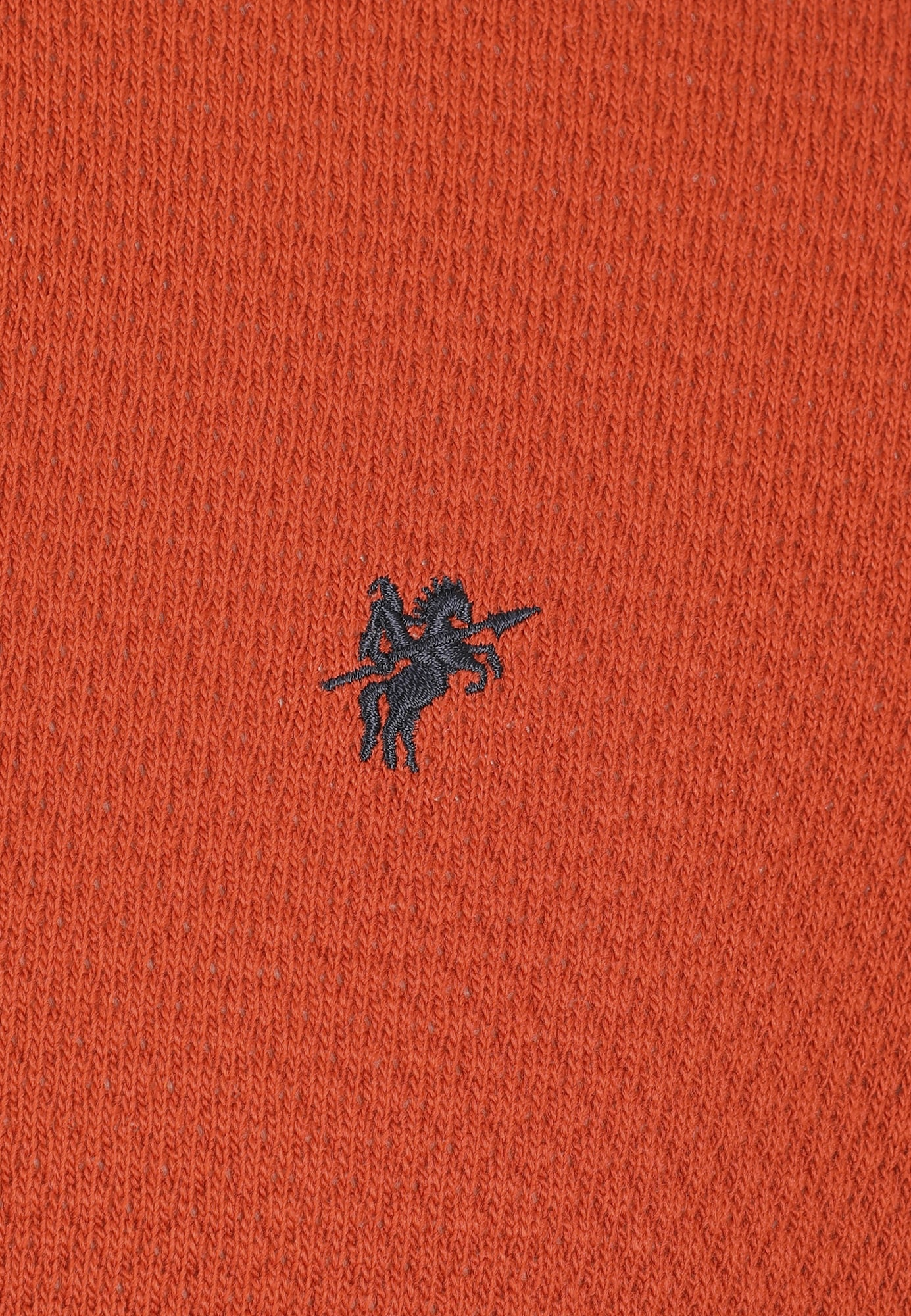 DENIM CULTURE Pulóver 'Giotto'  homár / fekete termék 2. képe