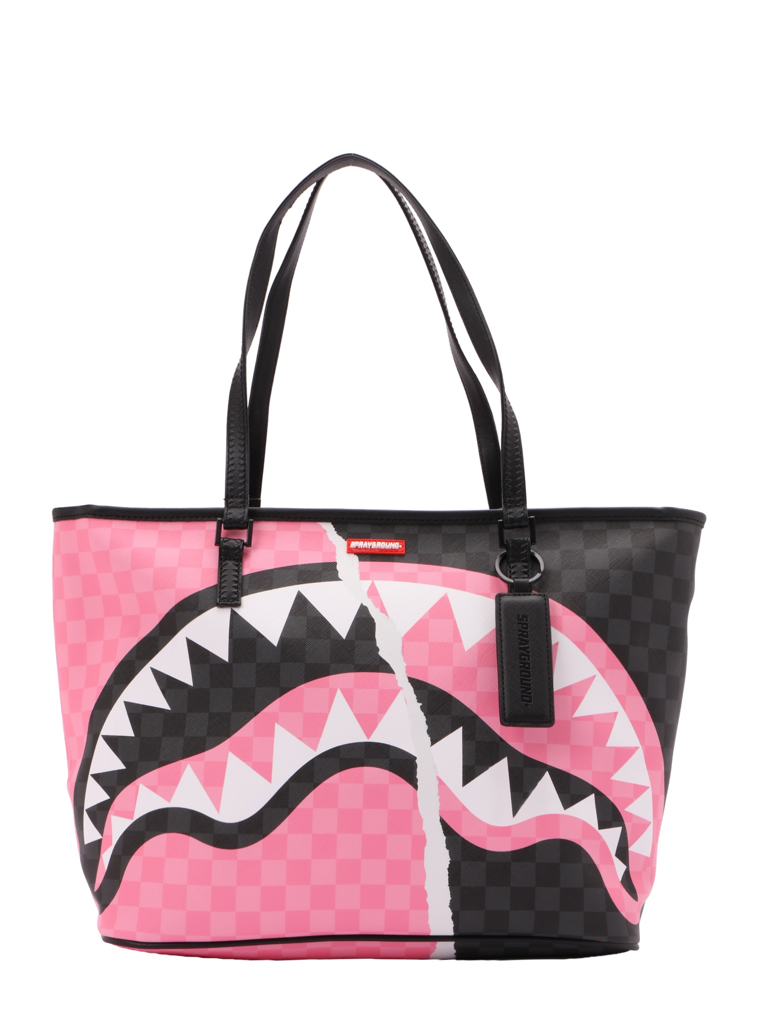 Sprayground Shopper  antracita / rosa / negro / blanco