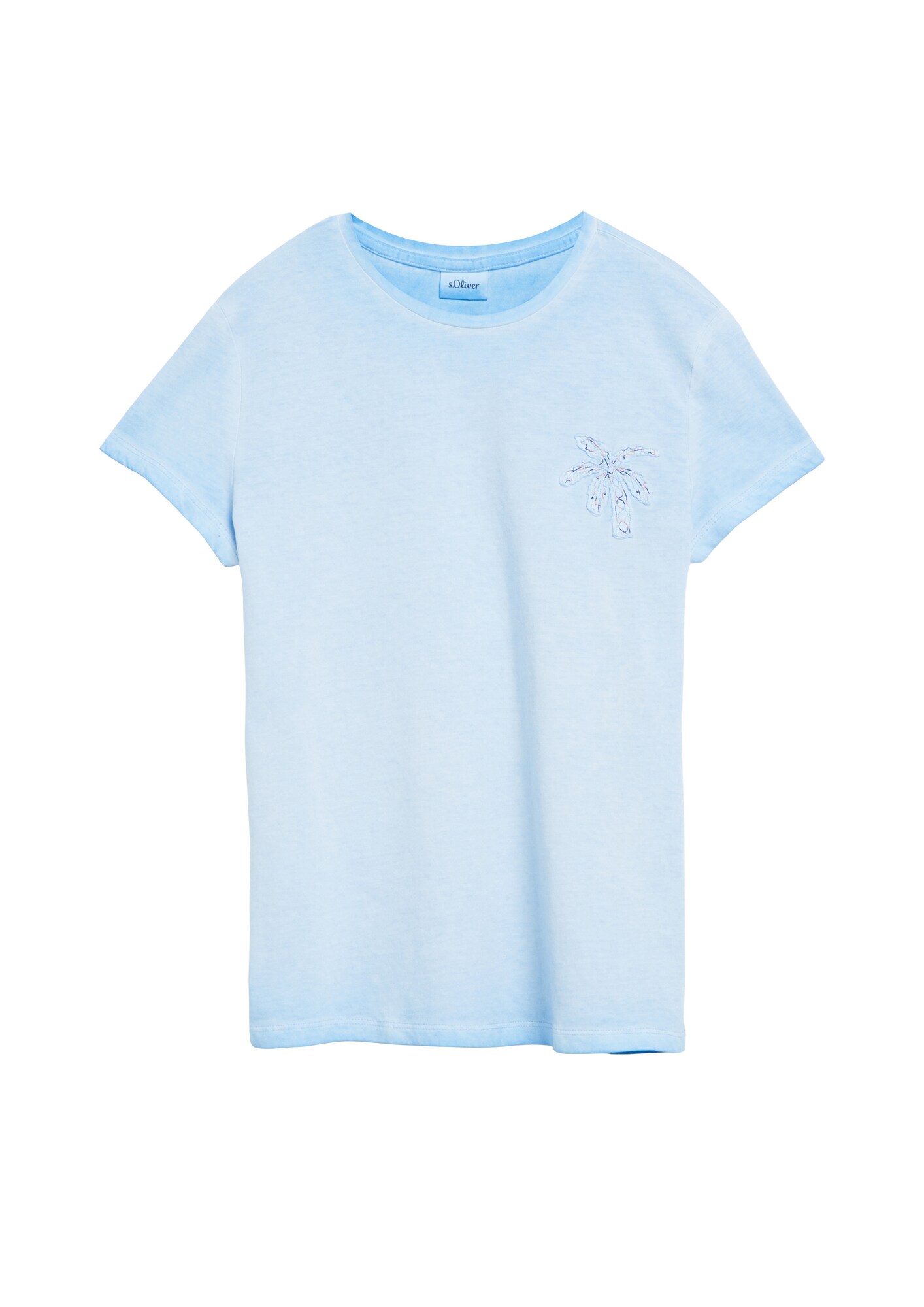 S.Oliver Shirt Lichtblauw