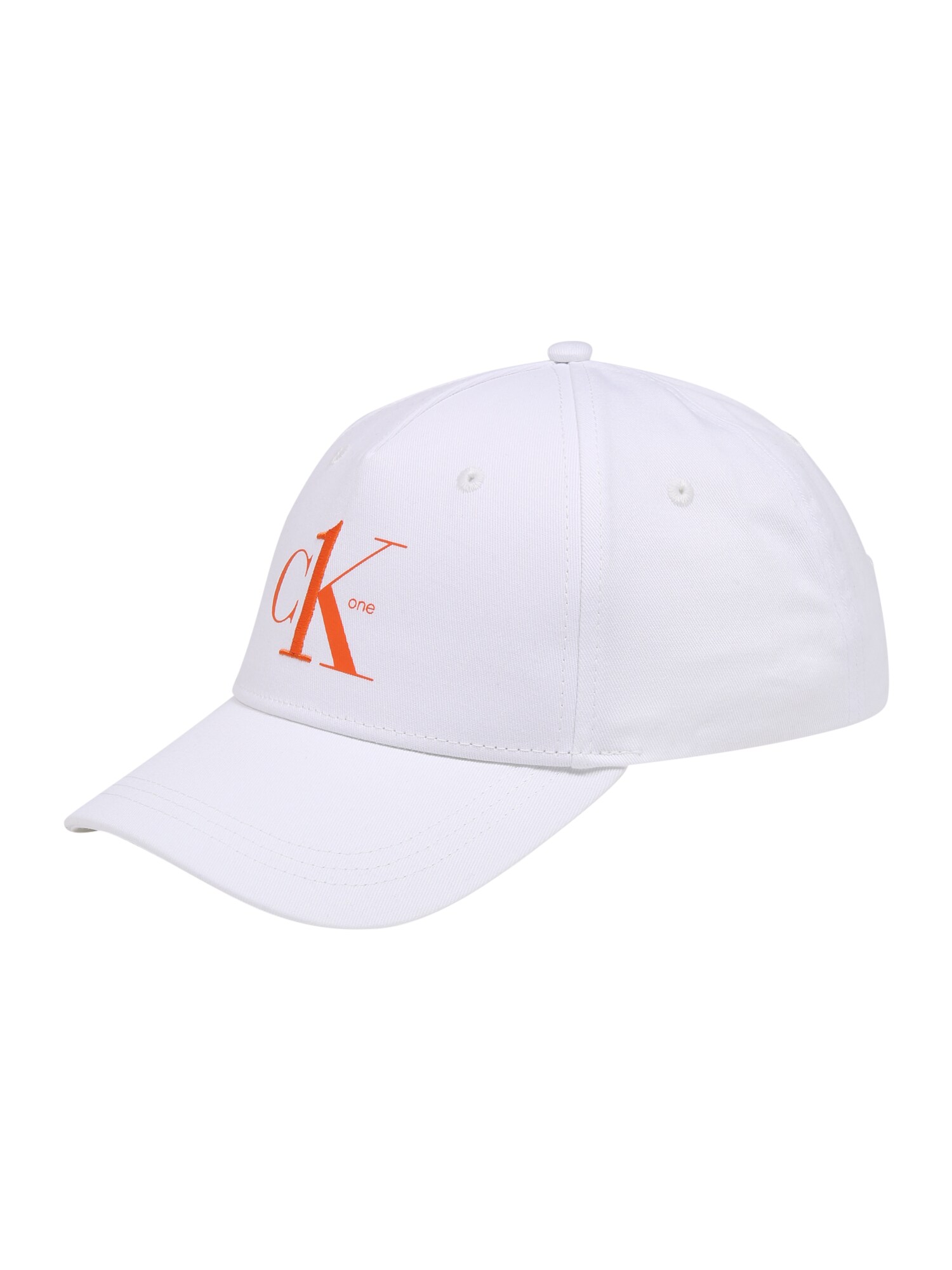 Calvin Klein Kepurė  balta / oranžinė