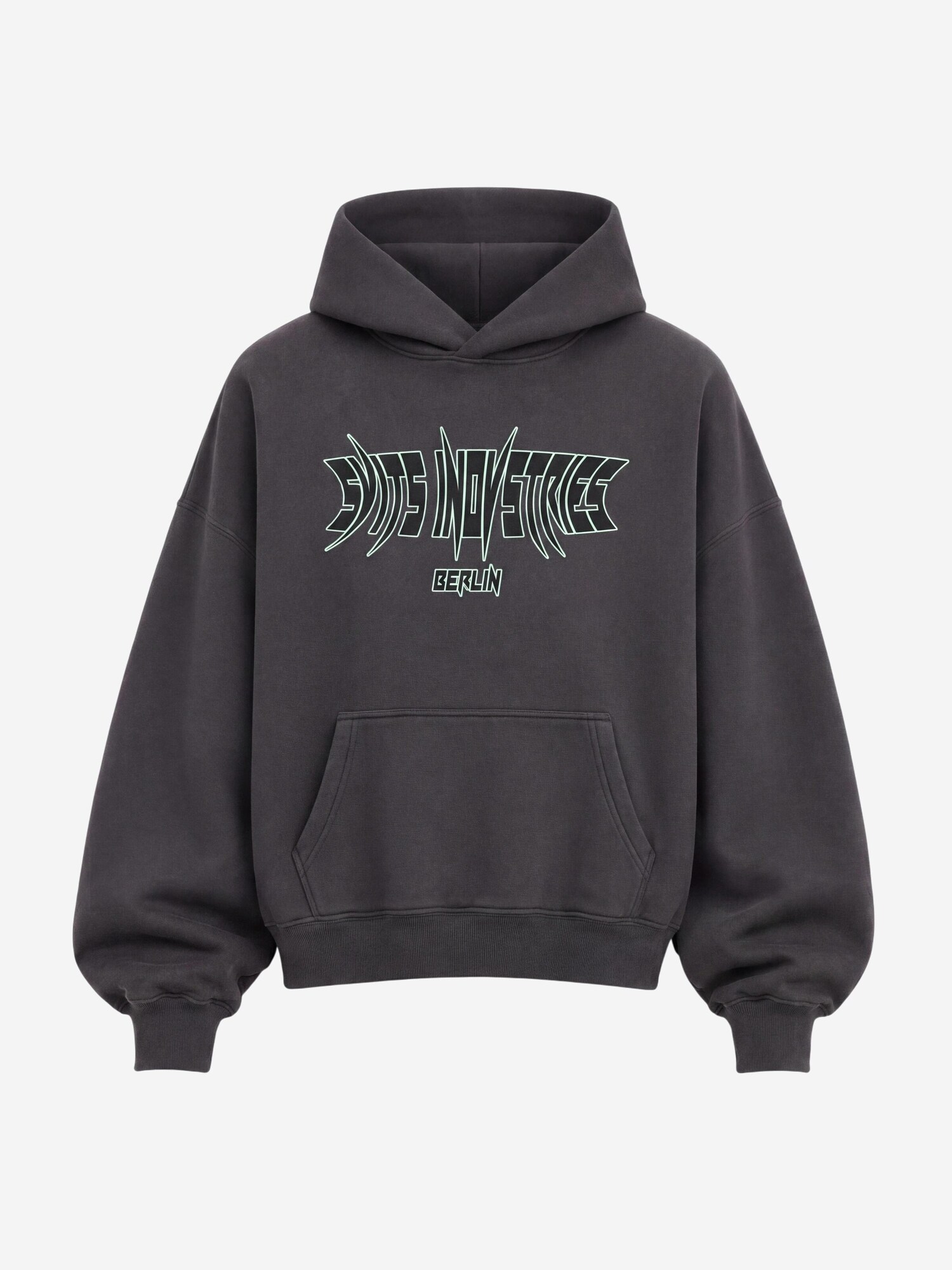 Sweatshirt 'Spike Hoodie Anthrazit'