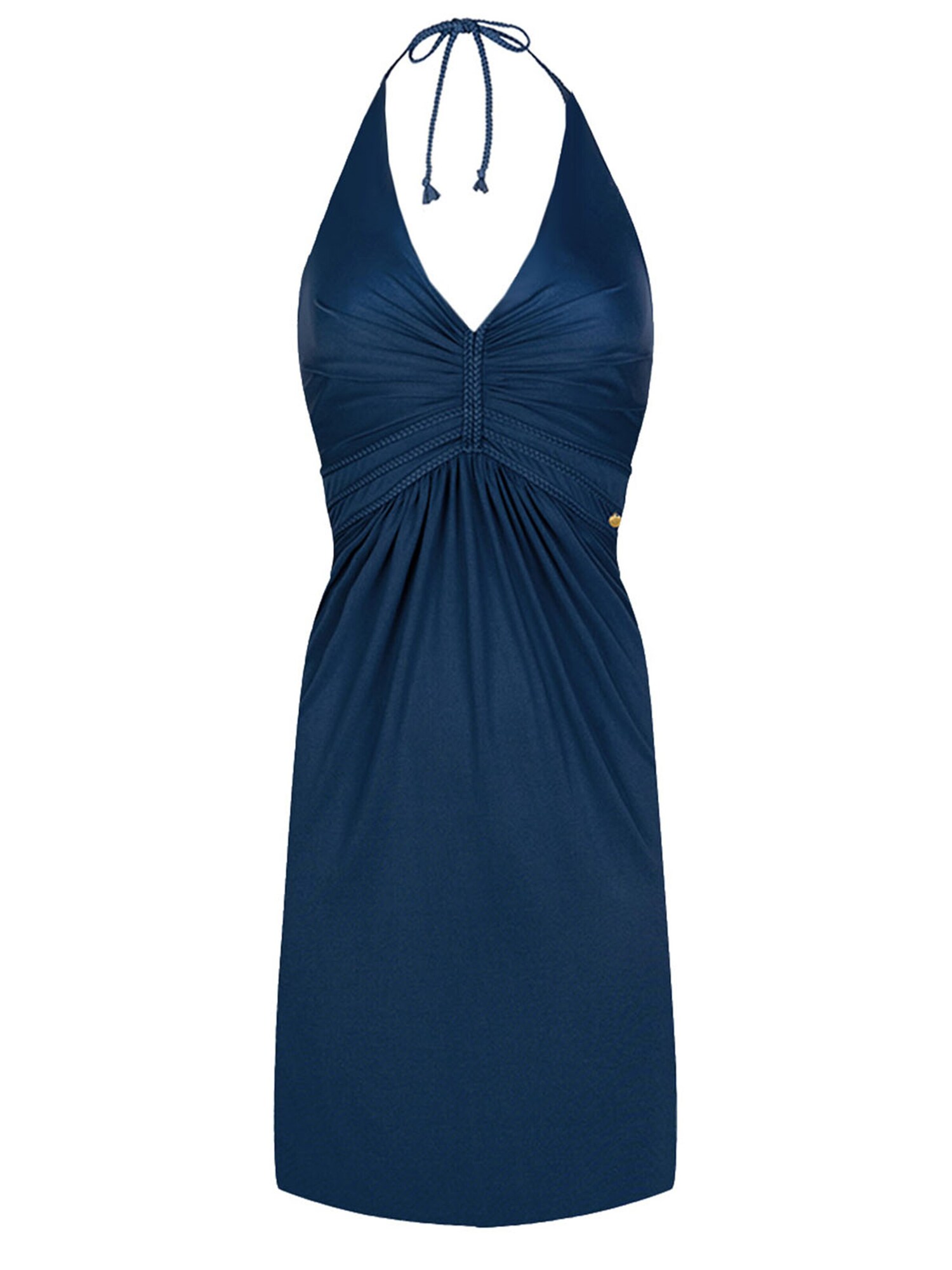 Chic By Lirette Kleid Short Halter Dress Natural