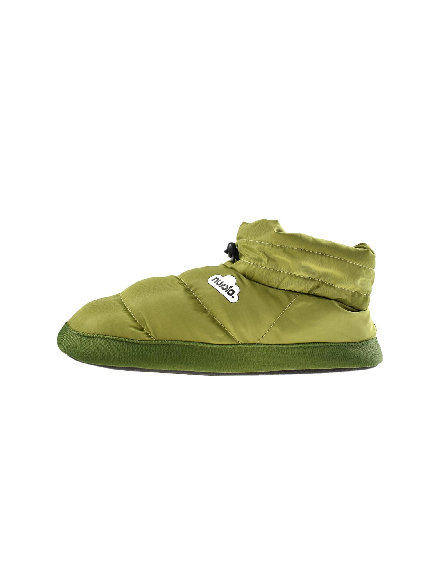 Nuvola. Zapatillas de casa 'Boot Home Party'  verde oscuro