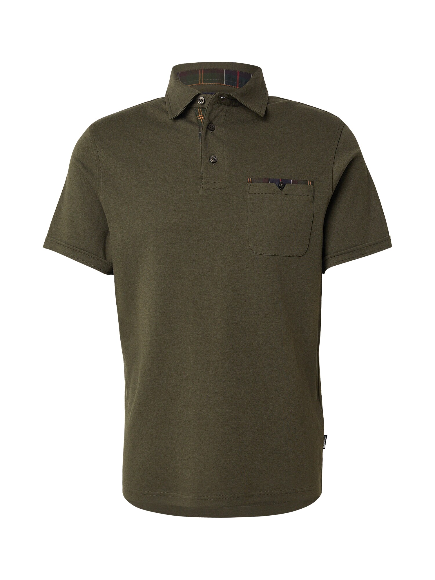 Barbour Shirt 'Corpatch' Olijfgroen