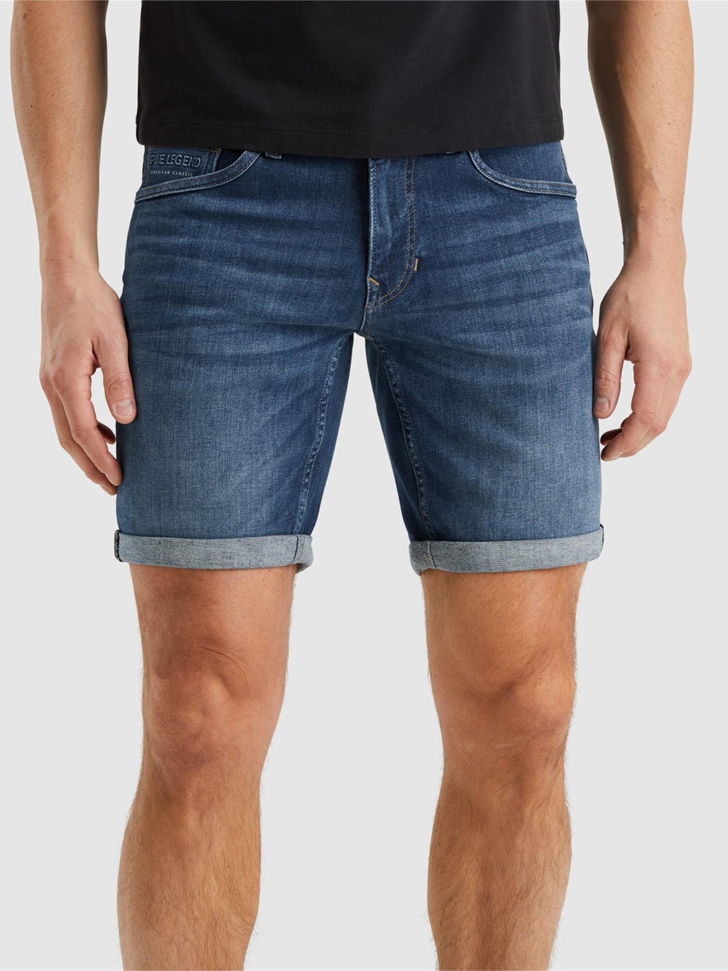 Pme Legend Jeans 'Pme Legend Nightflight Regular Fit Shorts' Blauw Denim