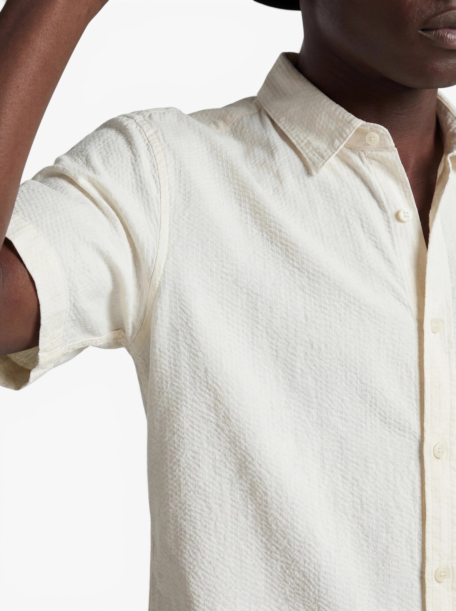 JACK & JONES Košeľa 'JORNANTUCKET'  biela (obrázok 5)