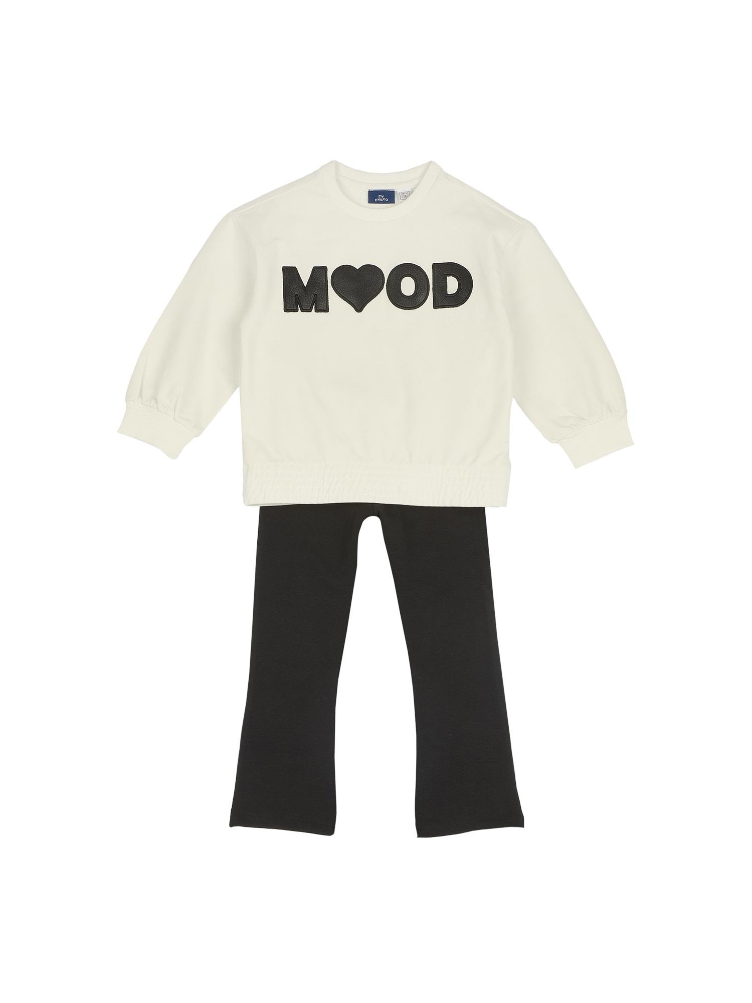 Chicco Set negru / alb murdar
