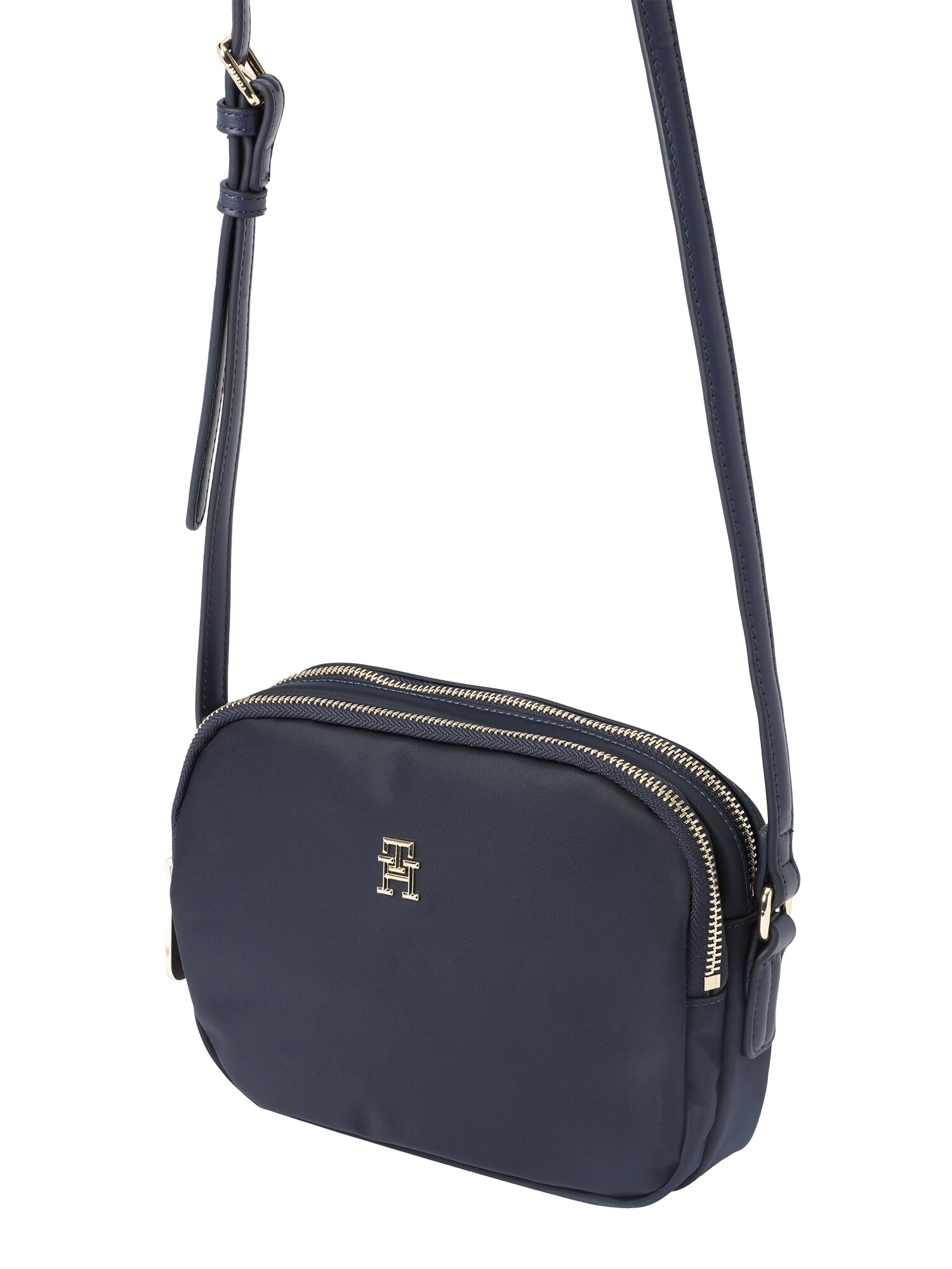 TOMMY HILFIGER Válltáska 'Poppy'  sötétkék / arany termék 2. képe