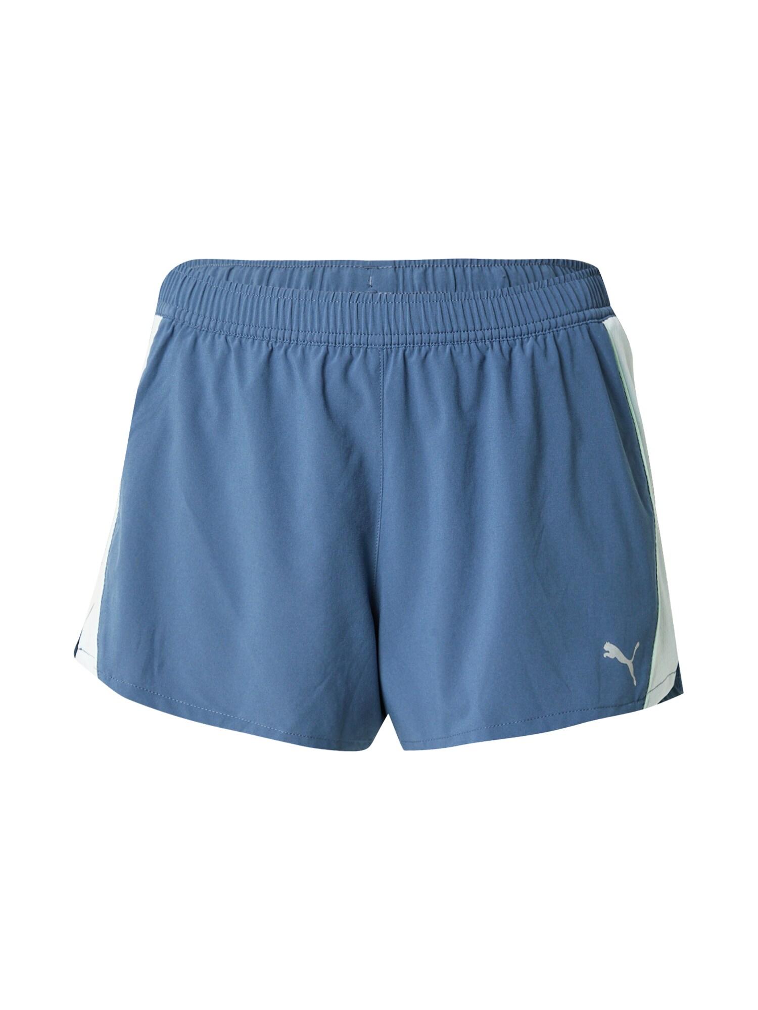 PUMA Športové nohavice 'RUN VELOCITY 3'  námornícka modrá / vodová / striebornosivá