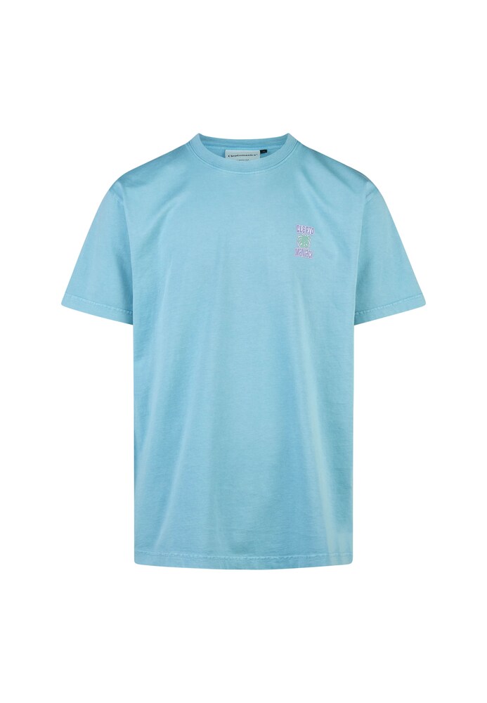 Cleptomanicx T-Shirt 'Maniacx' Herren Größe L hellblau