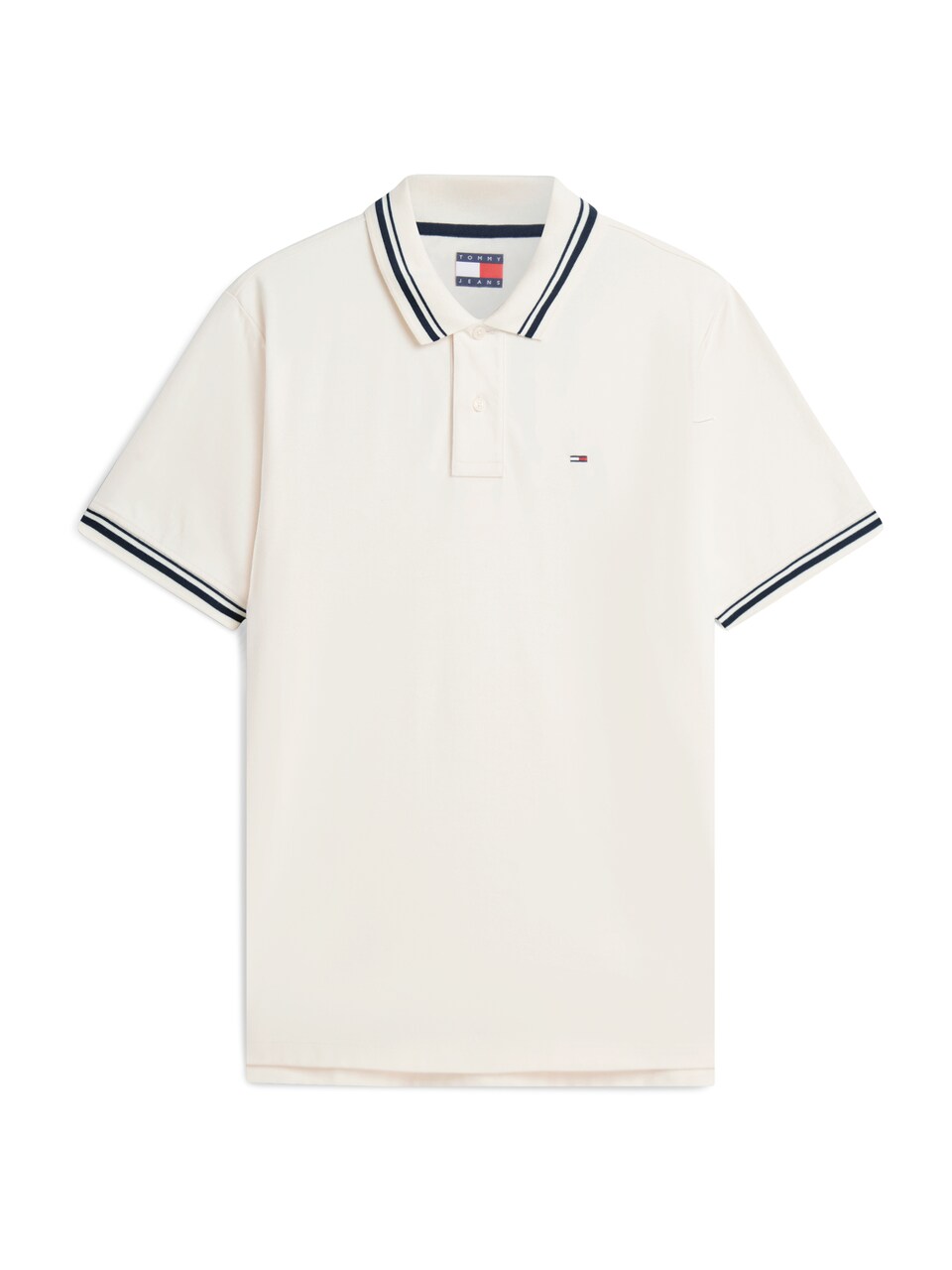 T-shirt 'Tommy Flag Regular Fit Tipped'