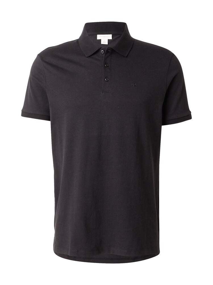 Calvin Klein Jeans Poloshirt 'CLASSIC' Herren Größe L schwarz