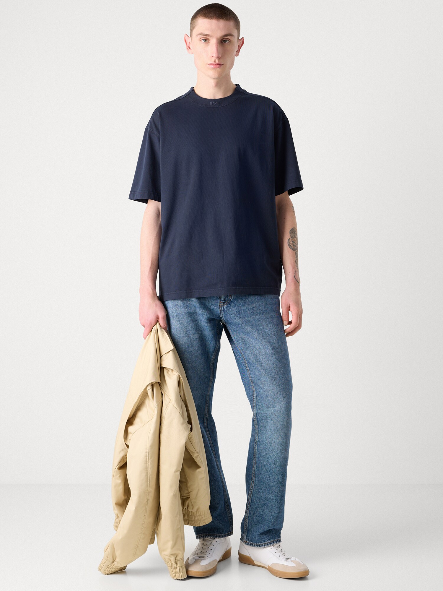 BOSS Camiseta navy – imagen 8
