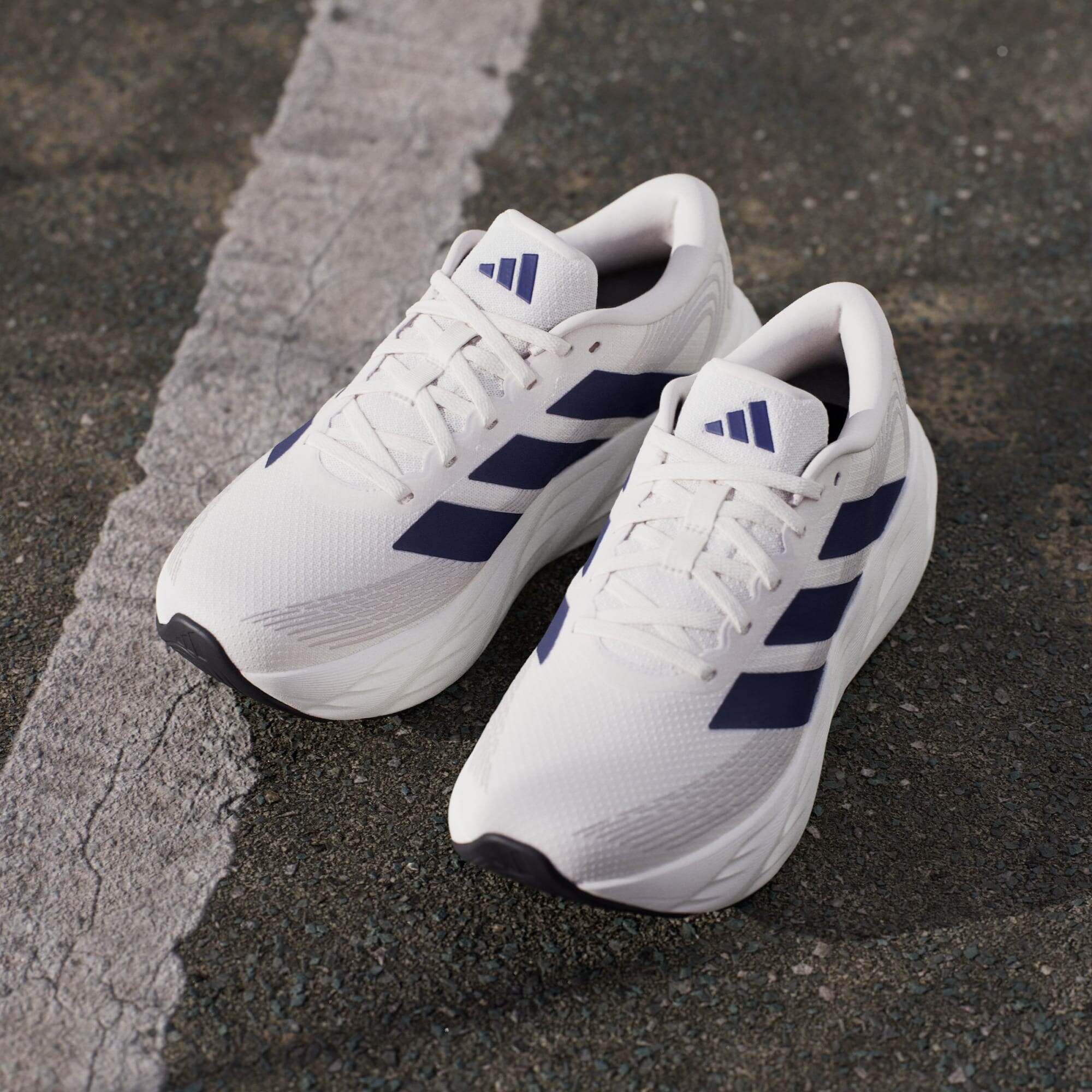 ADIDAS PERFORMANCE Zapatillas de running 'Galaxy 8' azul oscuro / blanco / offwhite – imagen 3
