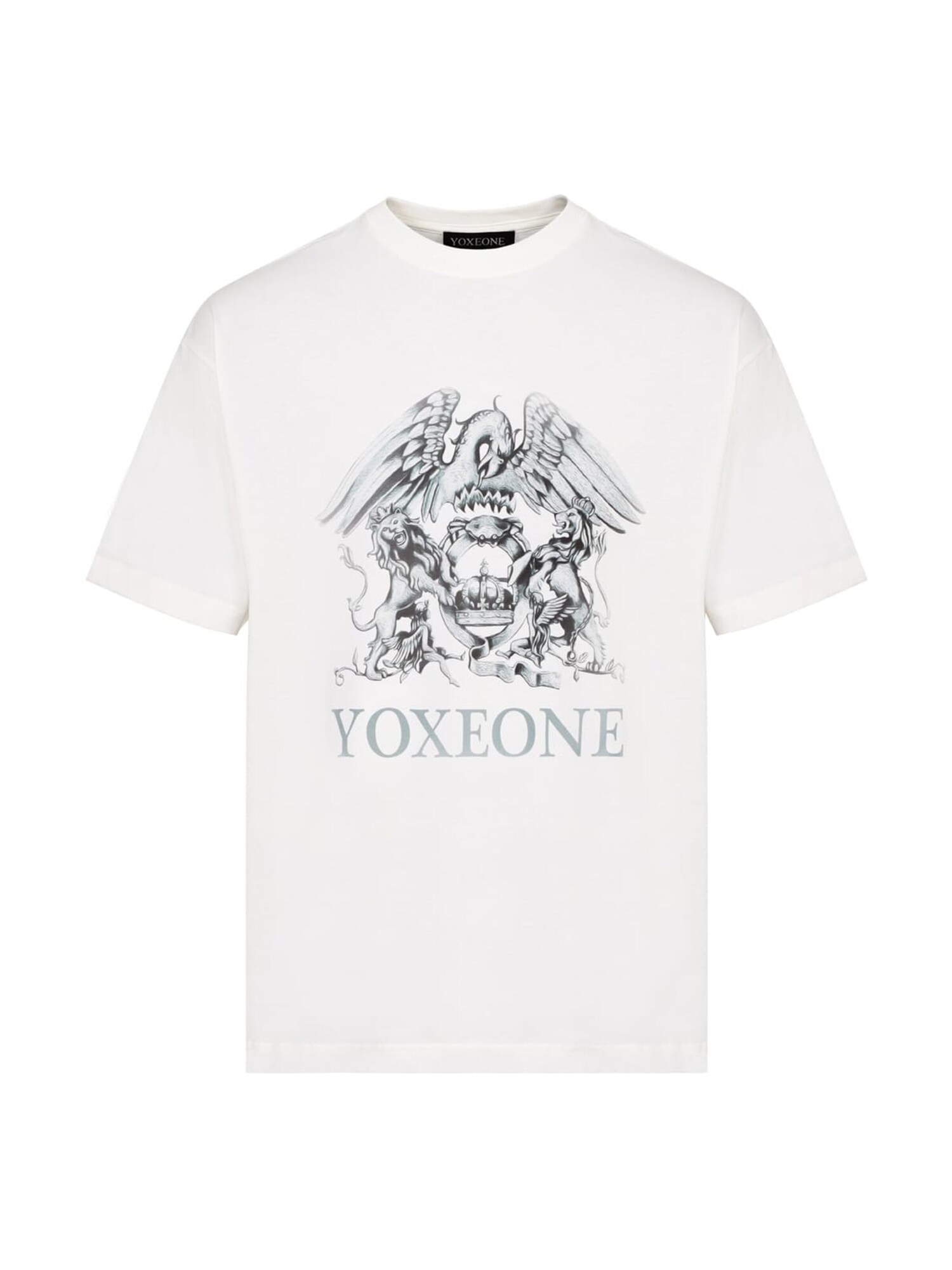 Yoxeone Camiseta 'QUEEN'  blanco
