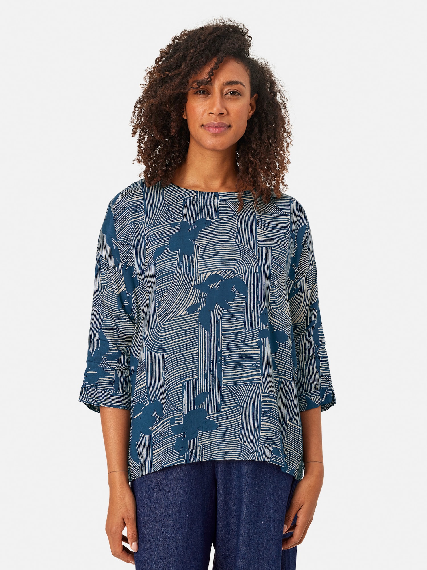 Thumbnail - Masai 3/4 Arm Bluse MaBecca