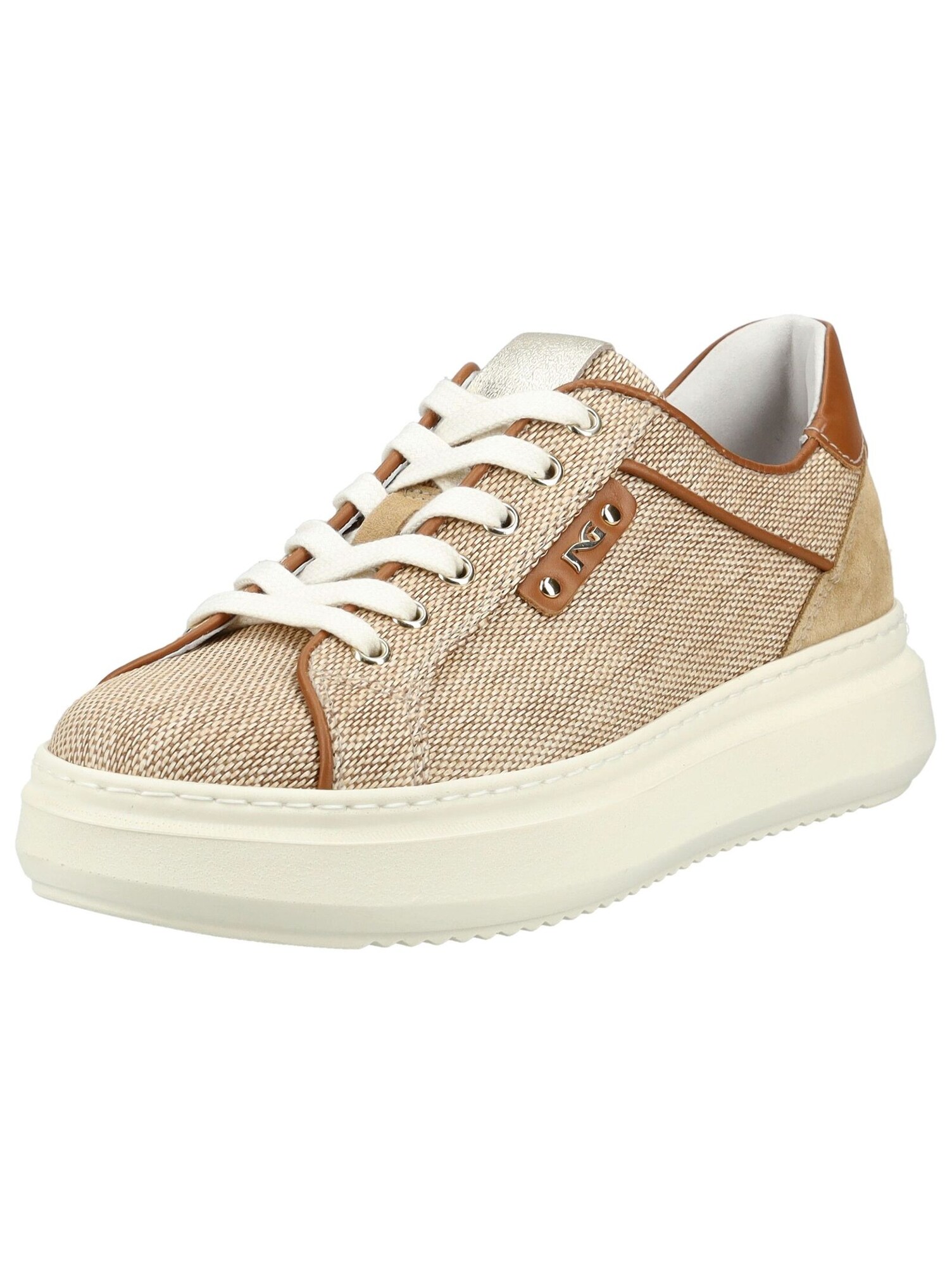 Nero Giardini Sneakers Laag Lichtbruin