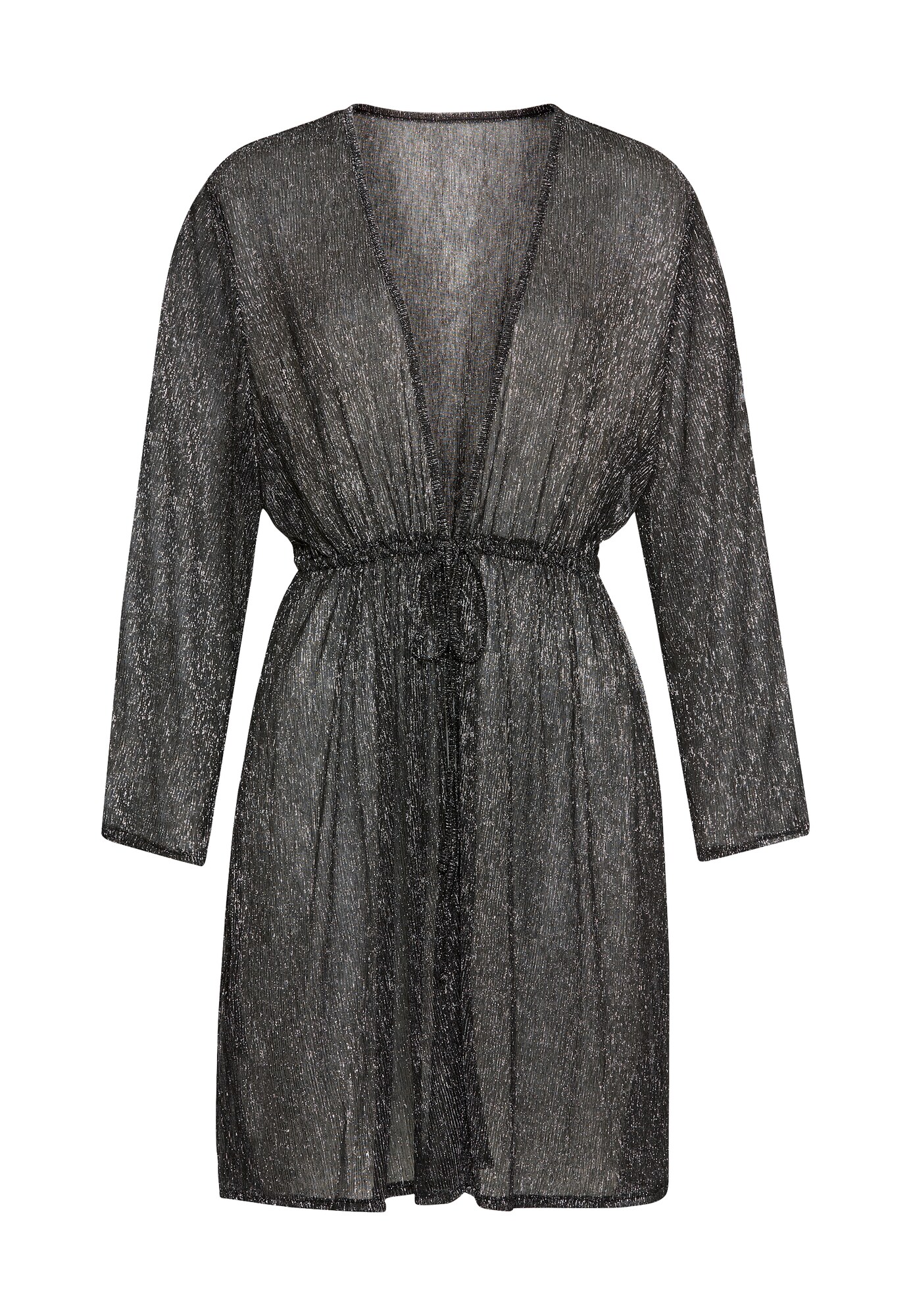 LSCN by LASCANA Rochie de plaja  gri metalic / argintiu