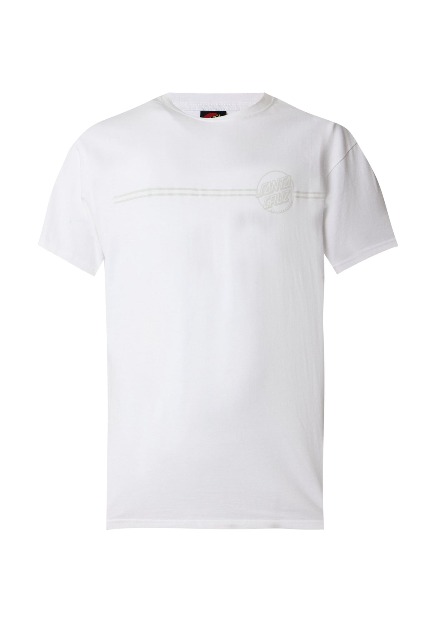 Santa Cruz Camiseta 'Tonal' verde pastel / blanco – imagen 1