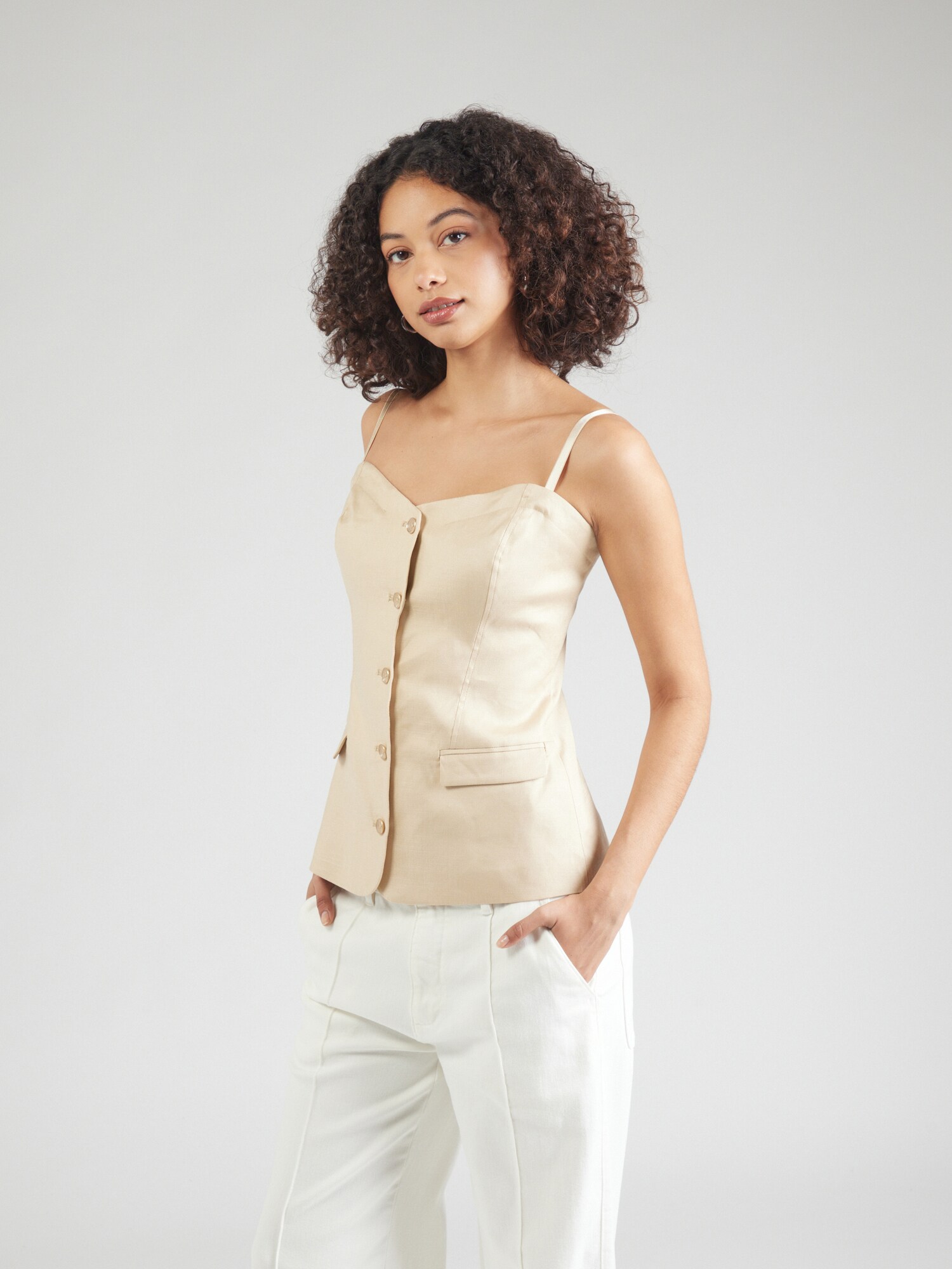 GUESS Top 'Isabeau'  krém termék 2. képe