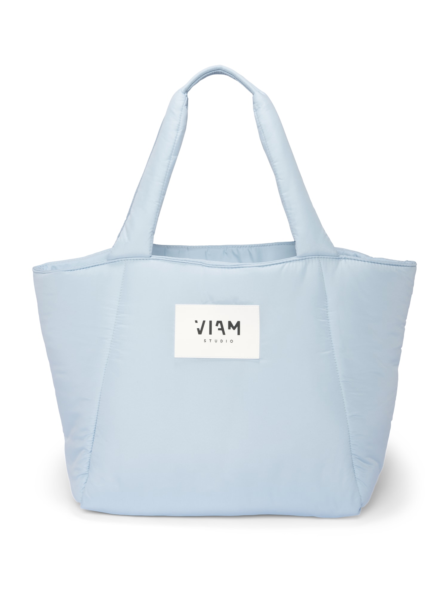 ABOUT YOU x VIAM Studio Shopper táska 'Love'  kék