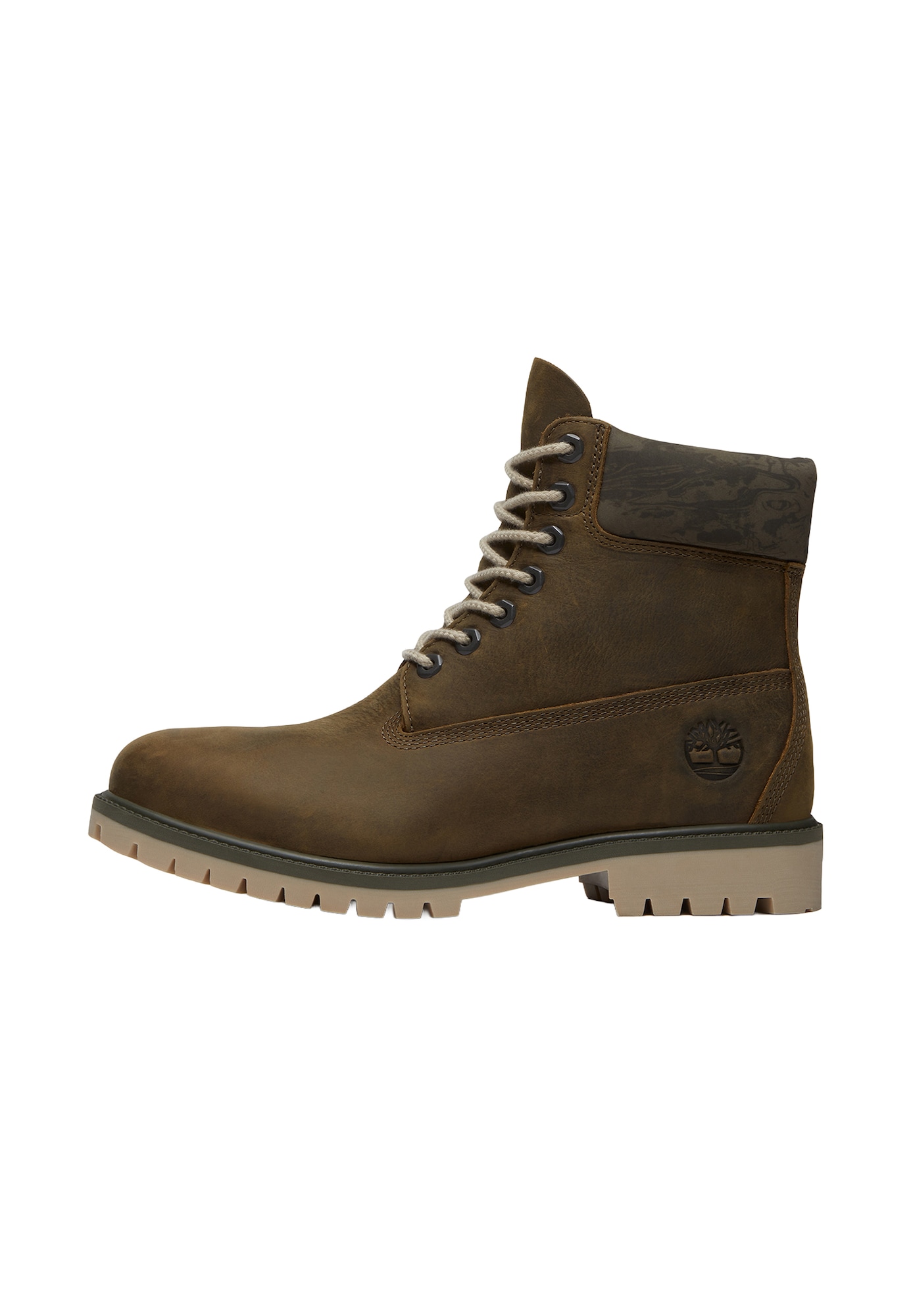 TIMBERLAND Cizme cu șireturi HERITAGE 6 INCH oliv