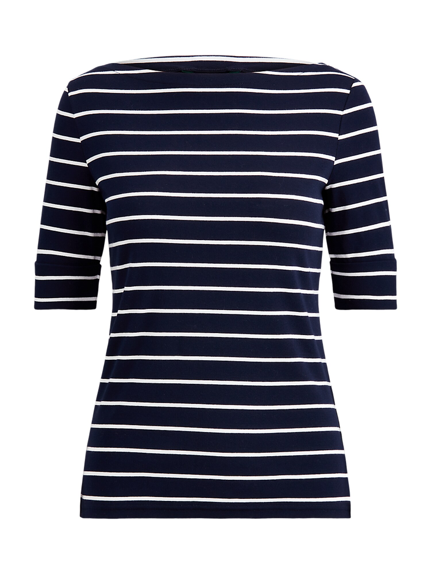 Lauren Ralph Lauren Tricou  bleumarin / alb