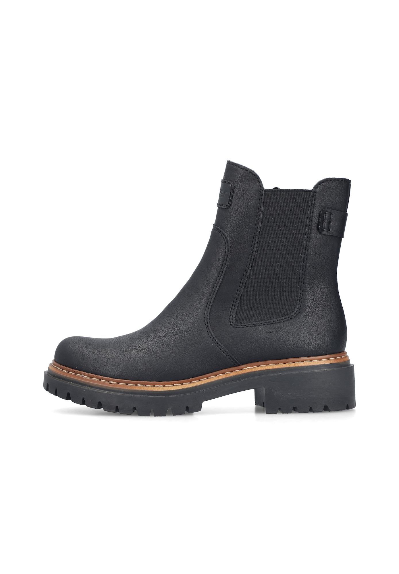 Rieker Ghete chelsea 72660 negru