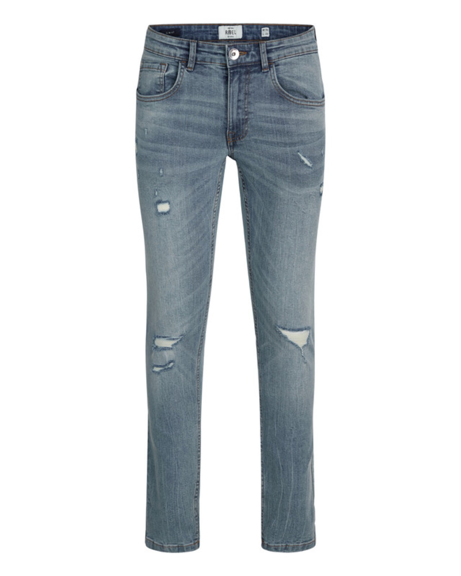 Redefined Rebel Jeans Stockholm  albastru denim / maro
