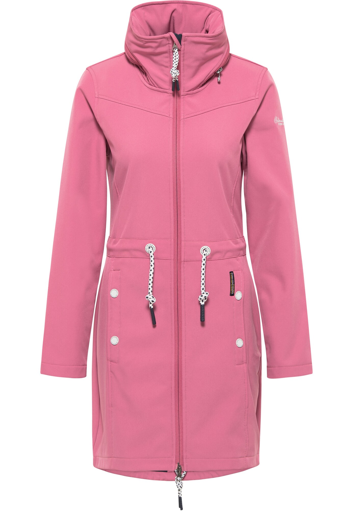 Schmuddelwedda Palton funcțională Albee  roșu pastel