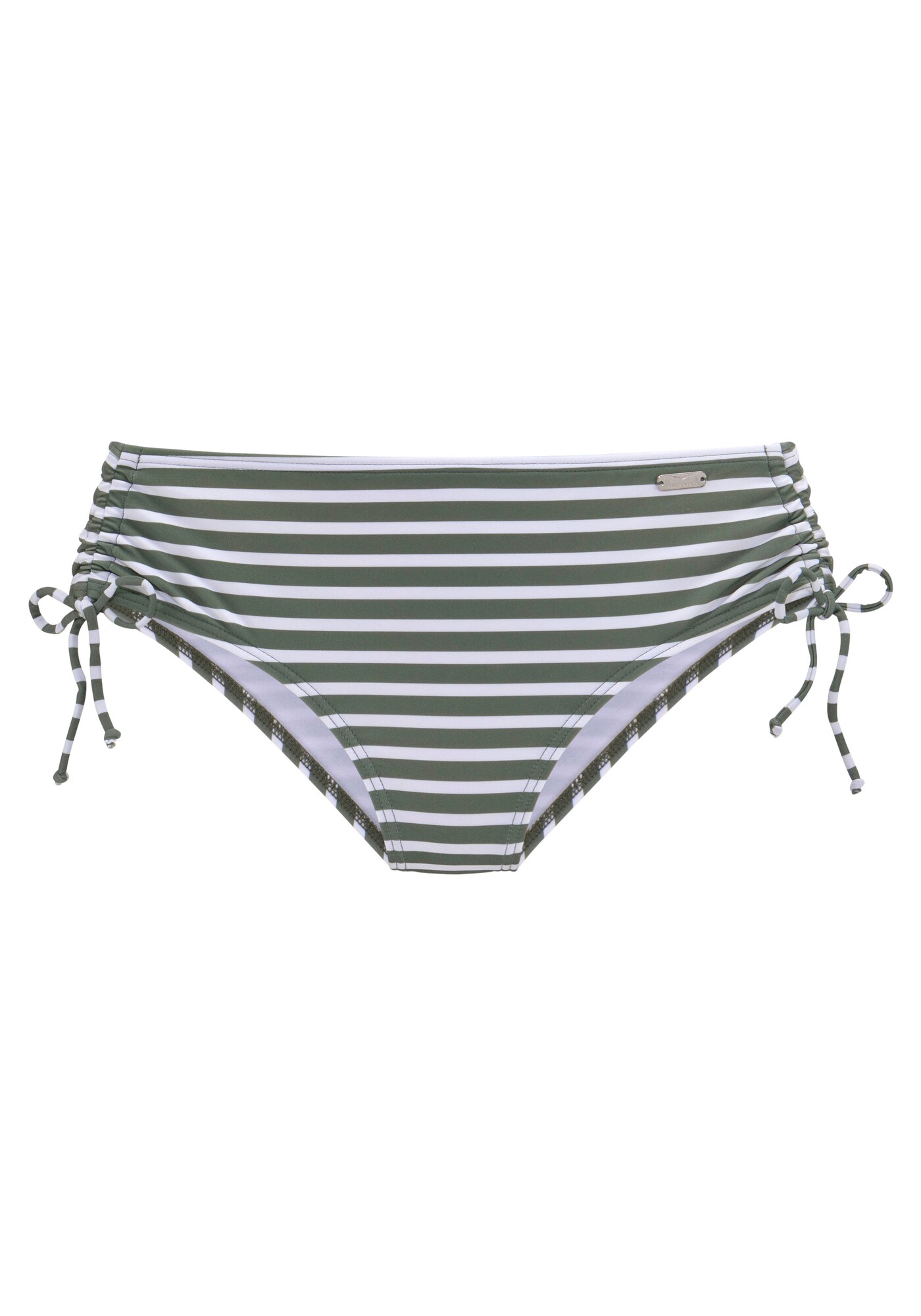 VENICE BEACH Slip costum de baie Summer  verde pin / alb