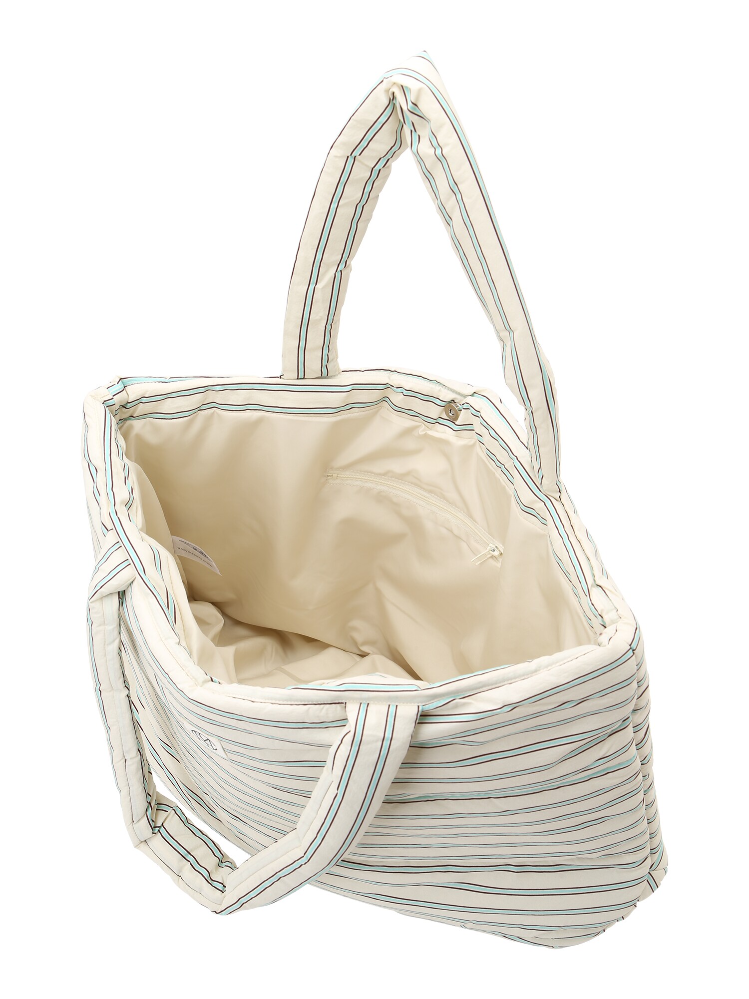 MSCH COPENHAGEN Shopper vodová / čierna / šedobiela (obrázok 4)