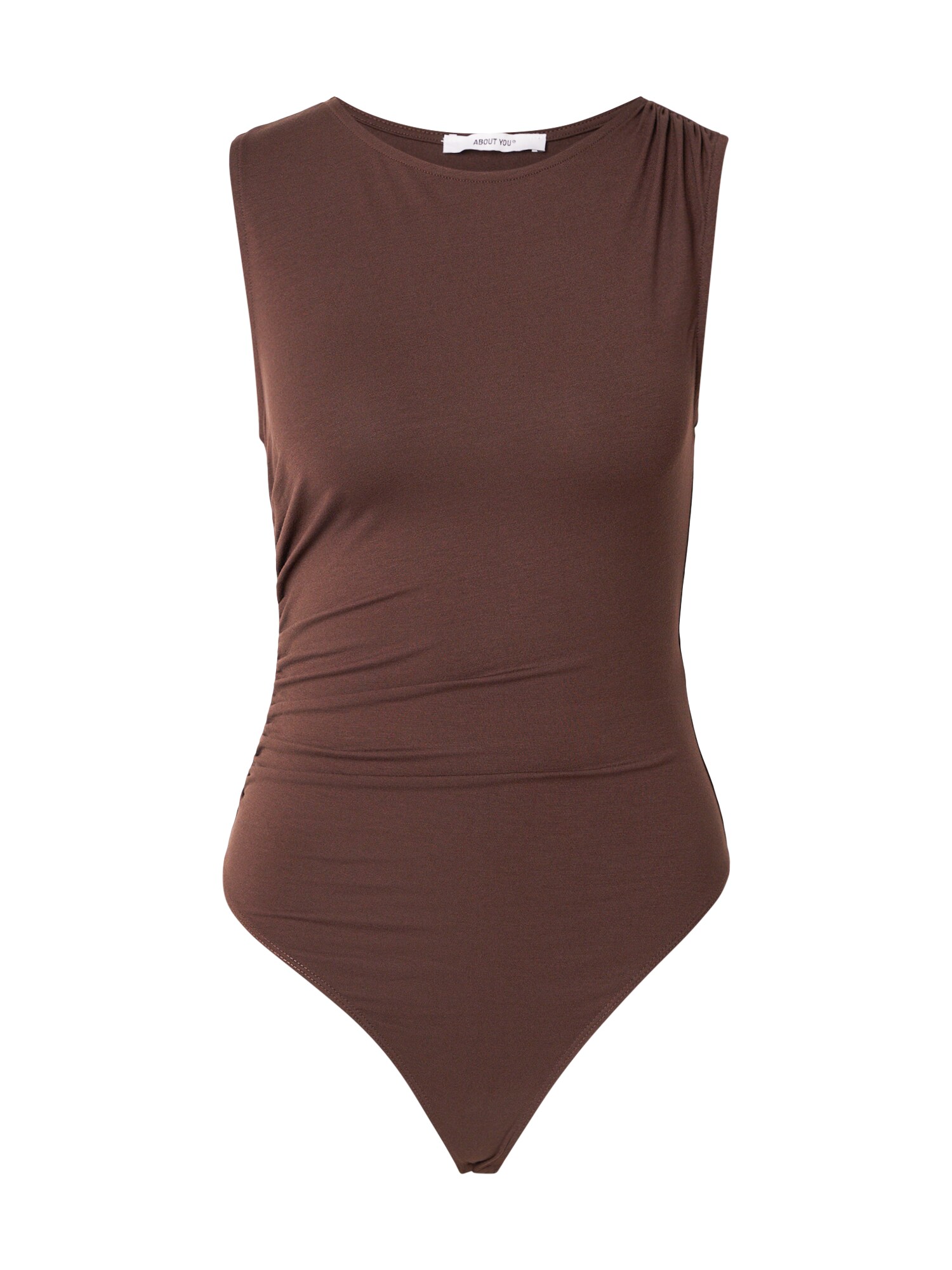 ABOUT YOU Tricou body 'Malena'  maro închis
