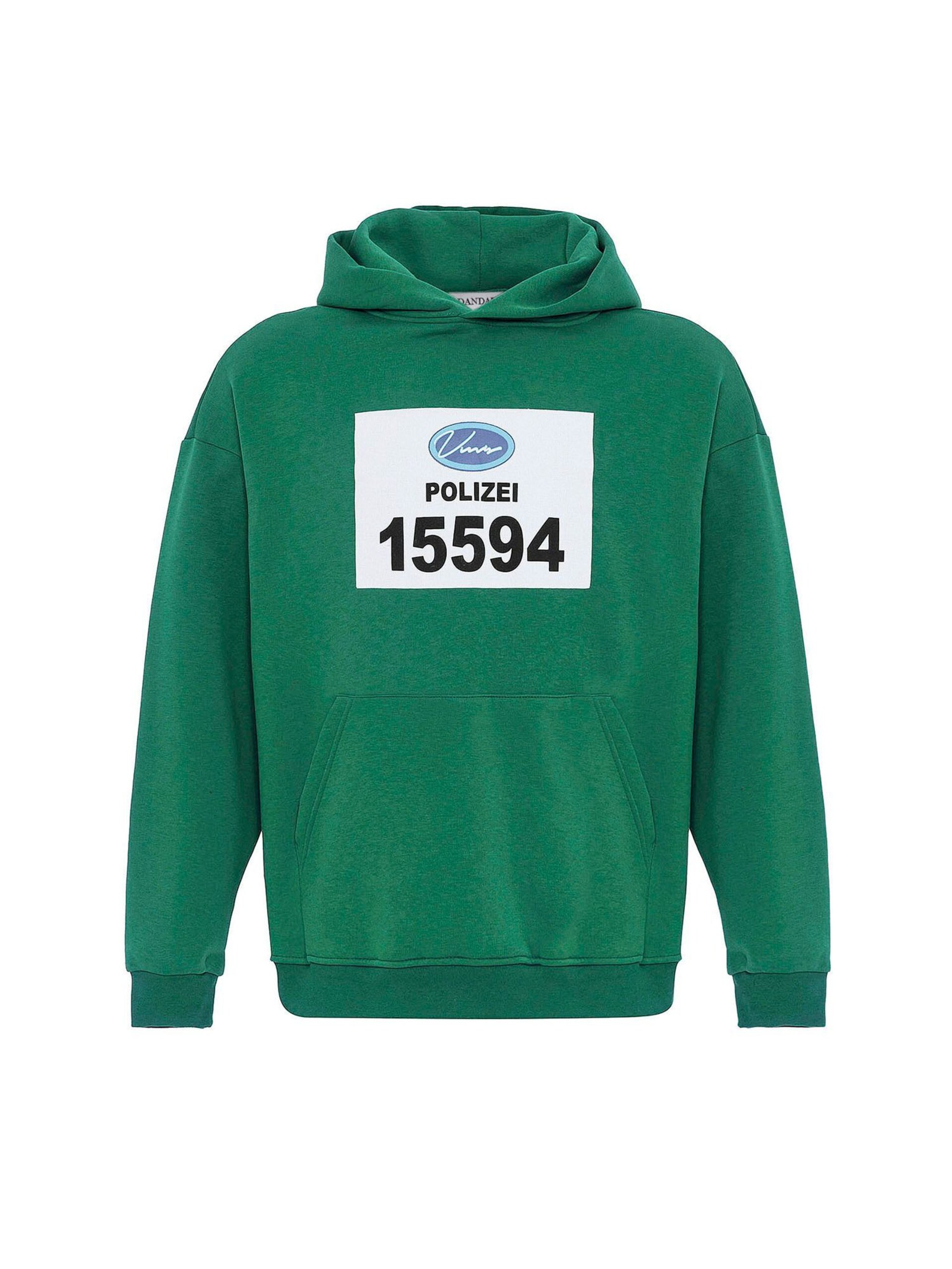 Dandalo Sweatshirt ljusblå / mörkgrön / svart