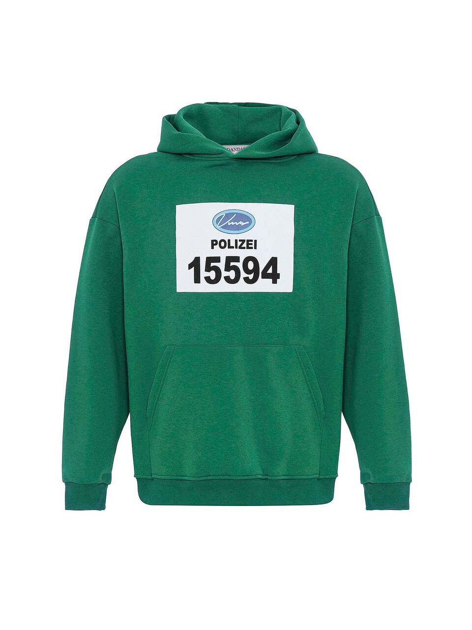 Sweatshirt ljusblå / mörkgrön / svart