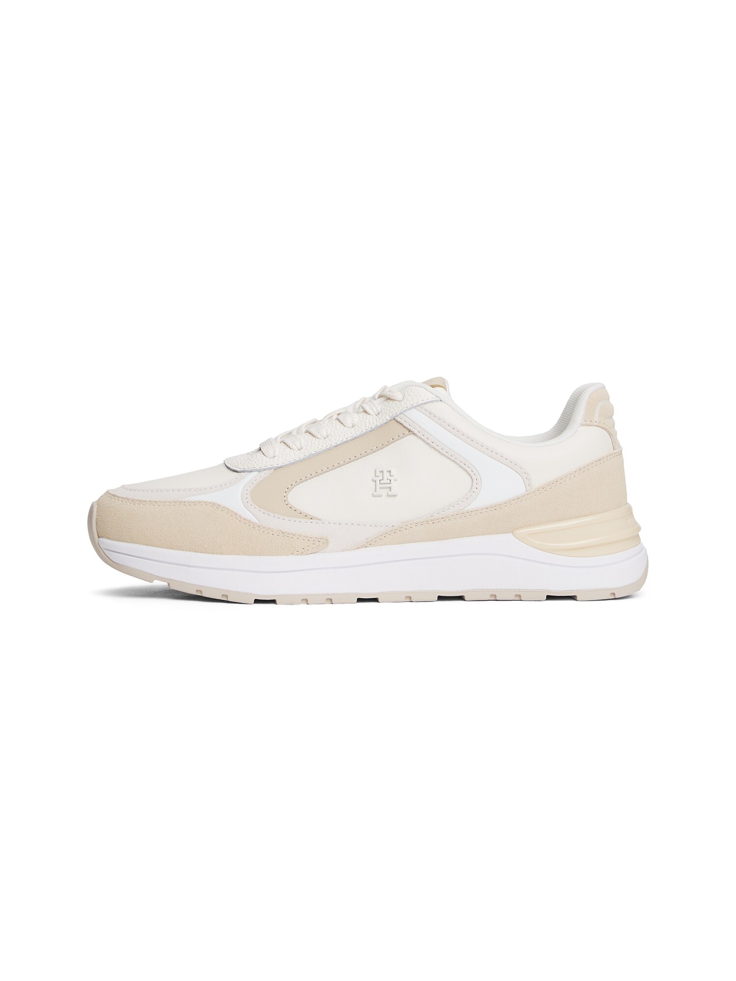 TOMMY HILFIGER Sneaker low  bej / nisipiu / alb