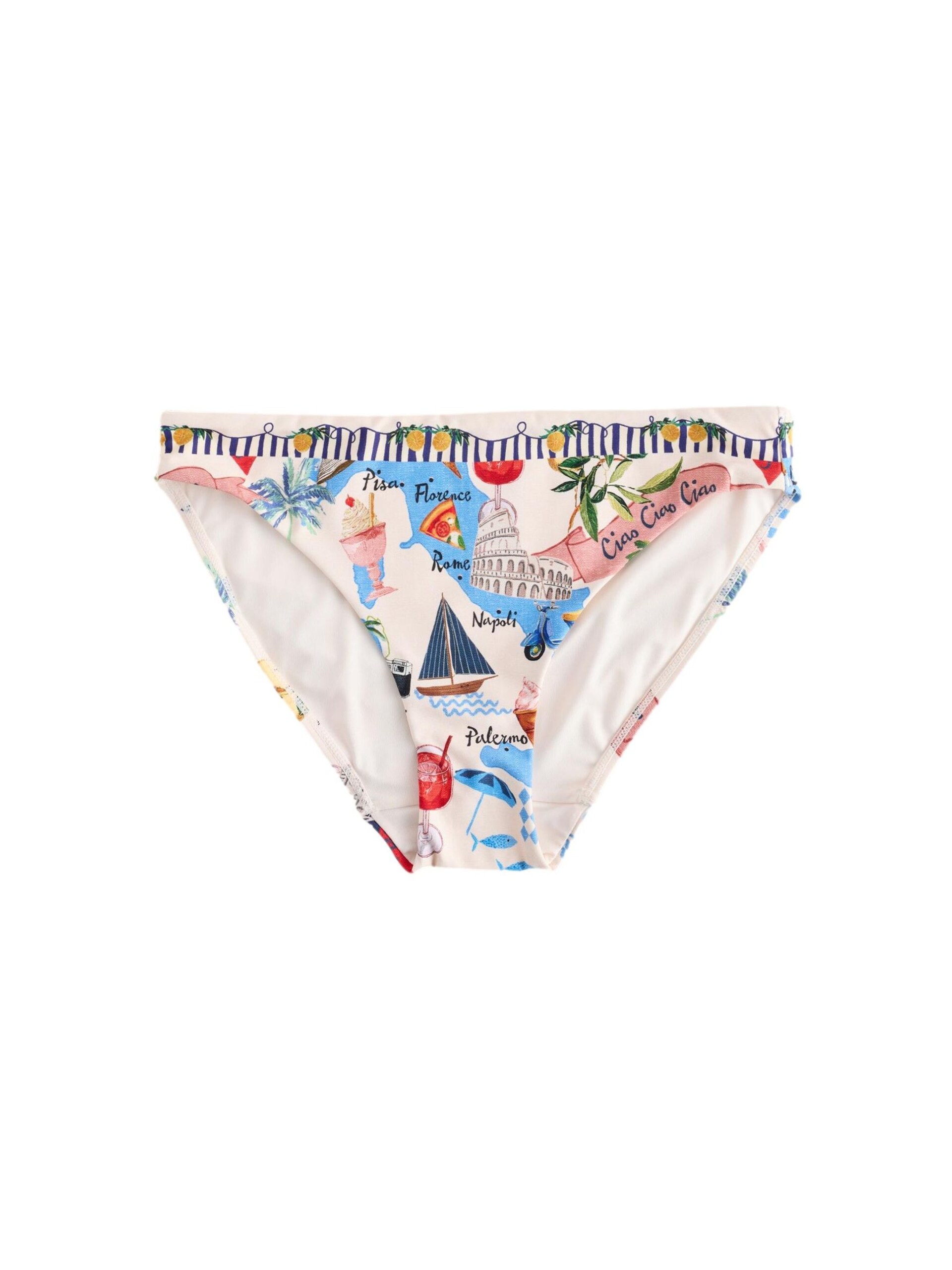 Next Bikiniunderdel kräm / aqua / grön bikinis dam