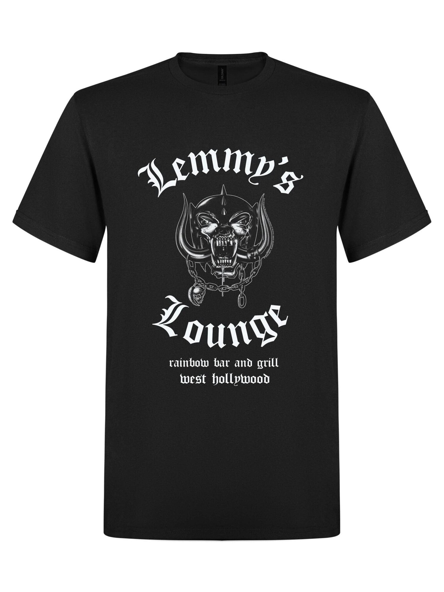 Lemmy Kilmister Maglietta 'Lemmy Kilmister - Lemmy´s Lounge T-Shirt' nero