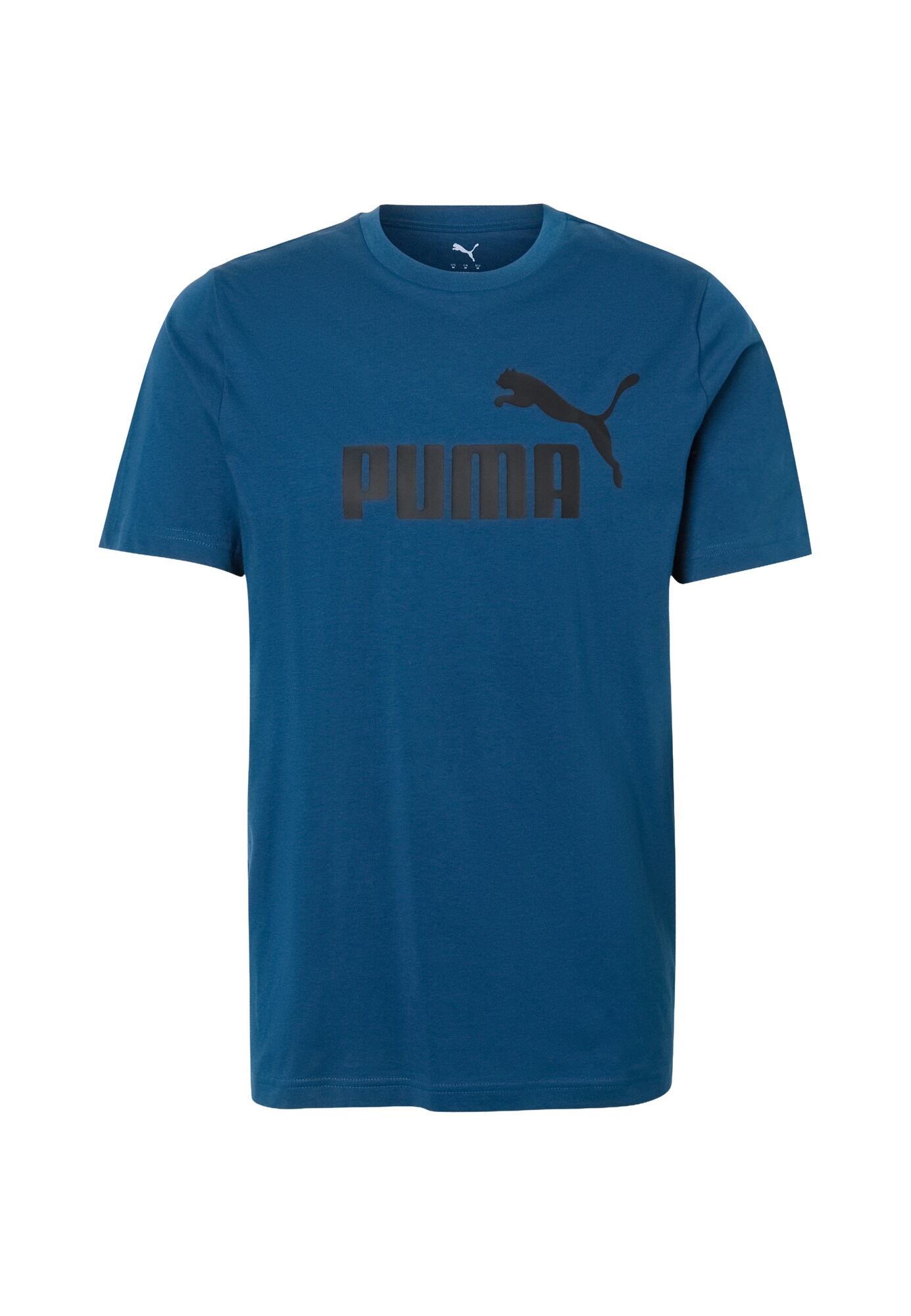 PUMA Tricou funcțional ESS No. 1 verde petrol / negru