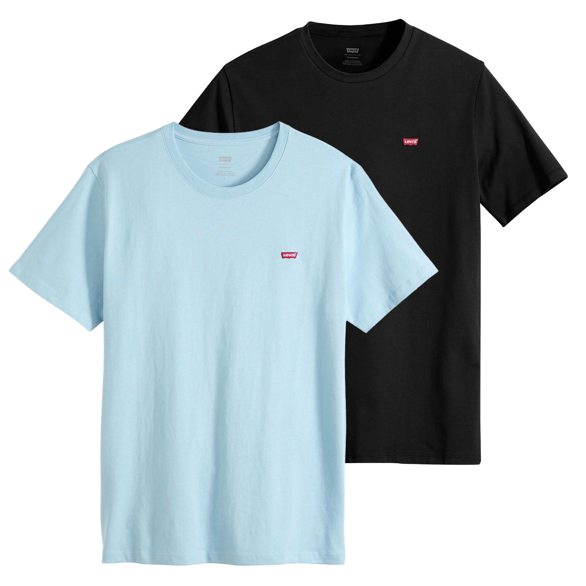 LEVI'S ® Camiseta  azul claro / negro