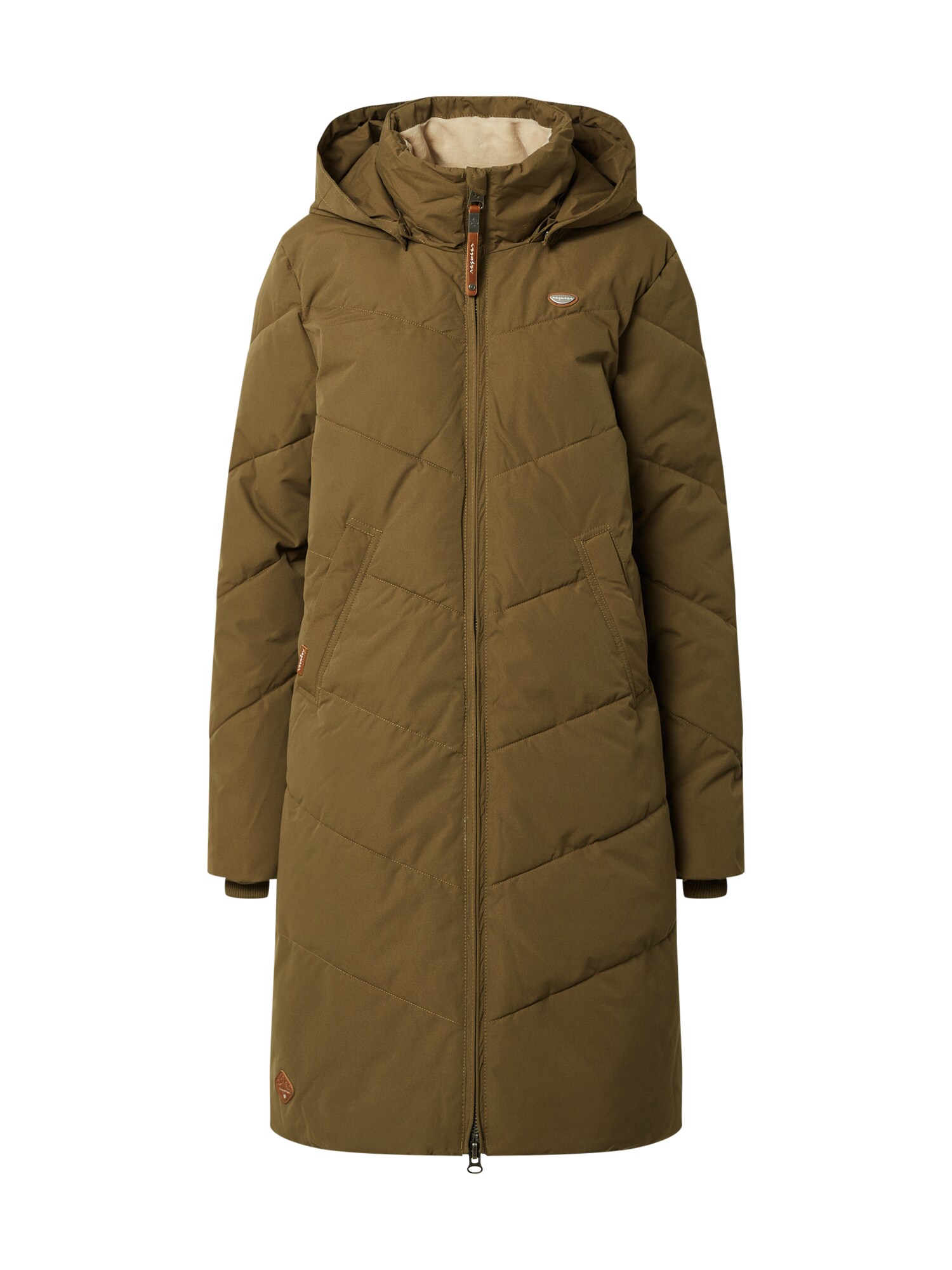 Ragwear Žieminis paltas 'Rebelka'  alyvuogių spalva