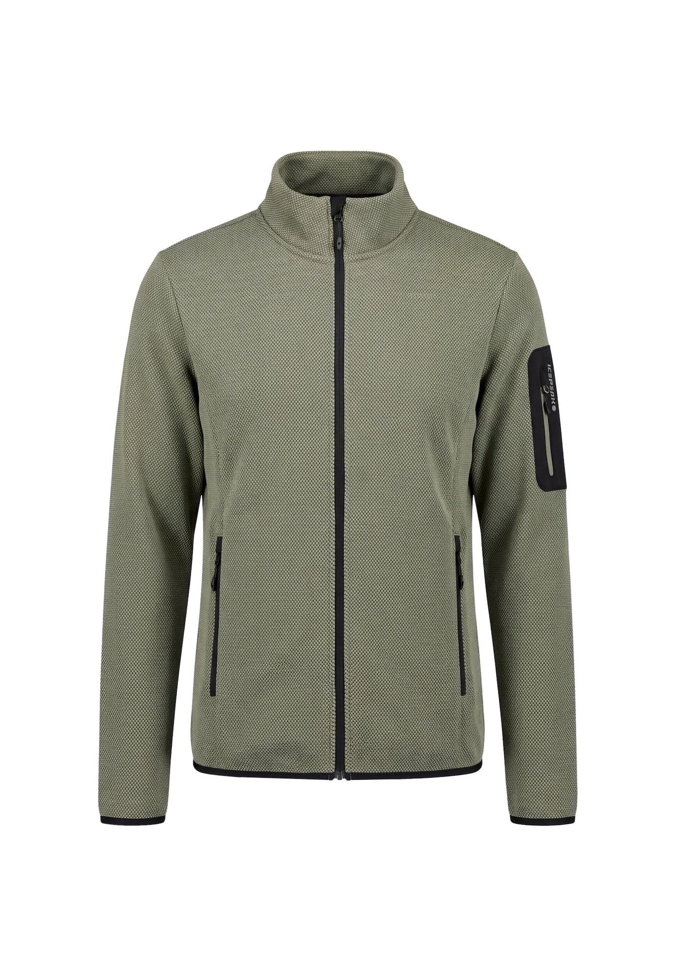 ICEPEAK Jachetă  fleece funcțională BREDSTEDT verde deschis