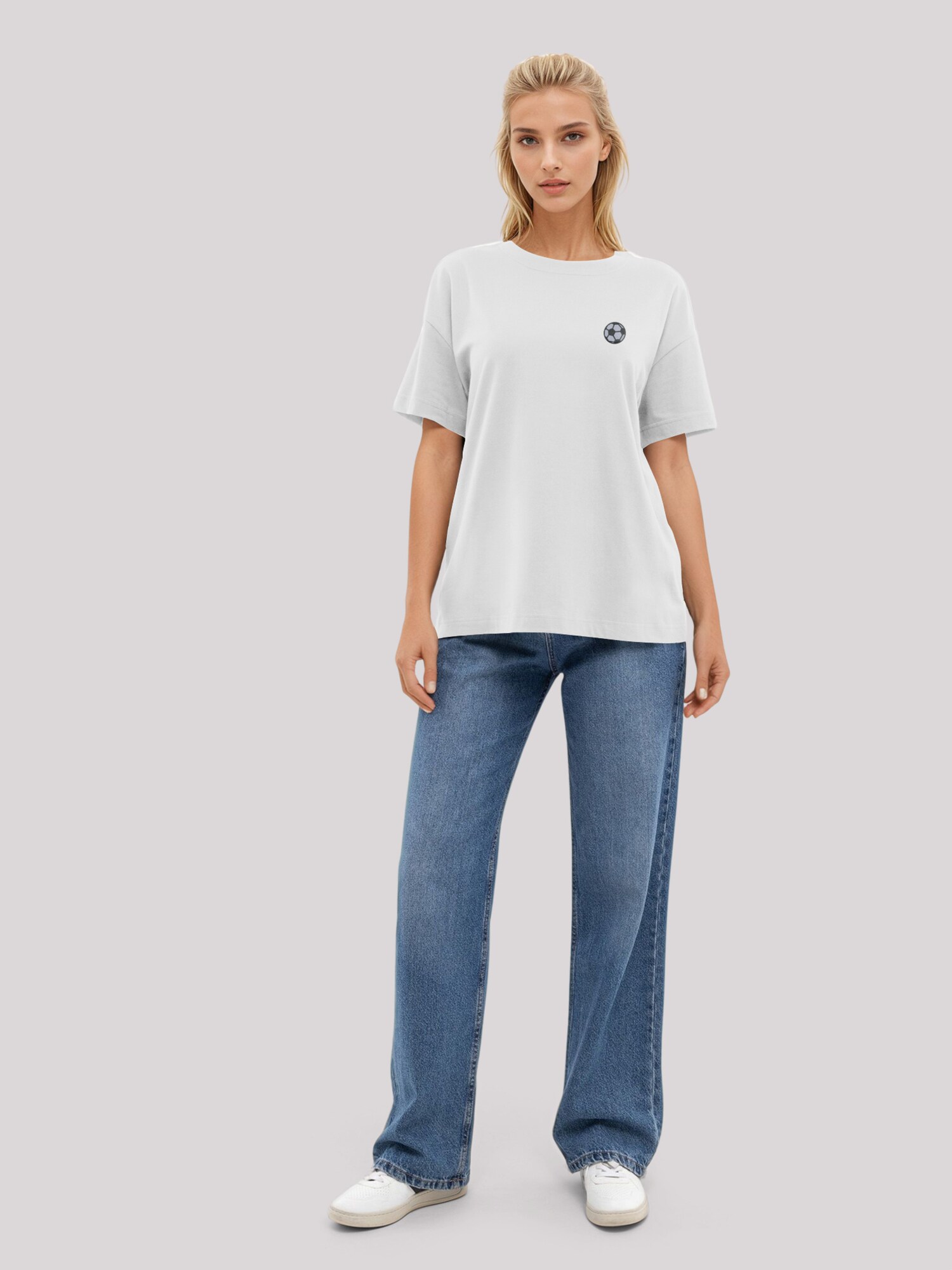 Thumbnail - F4NT4STIC T-Shirt Soccer Bestickt