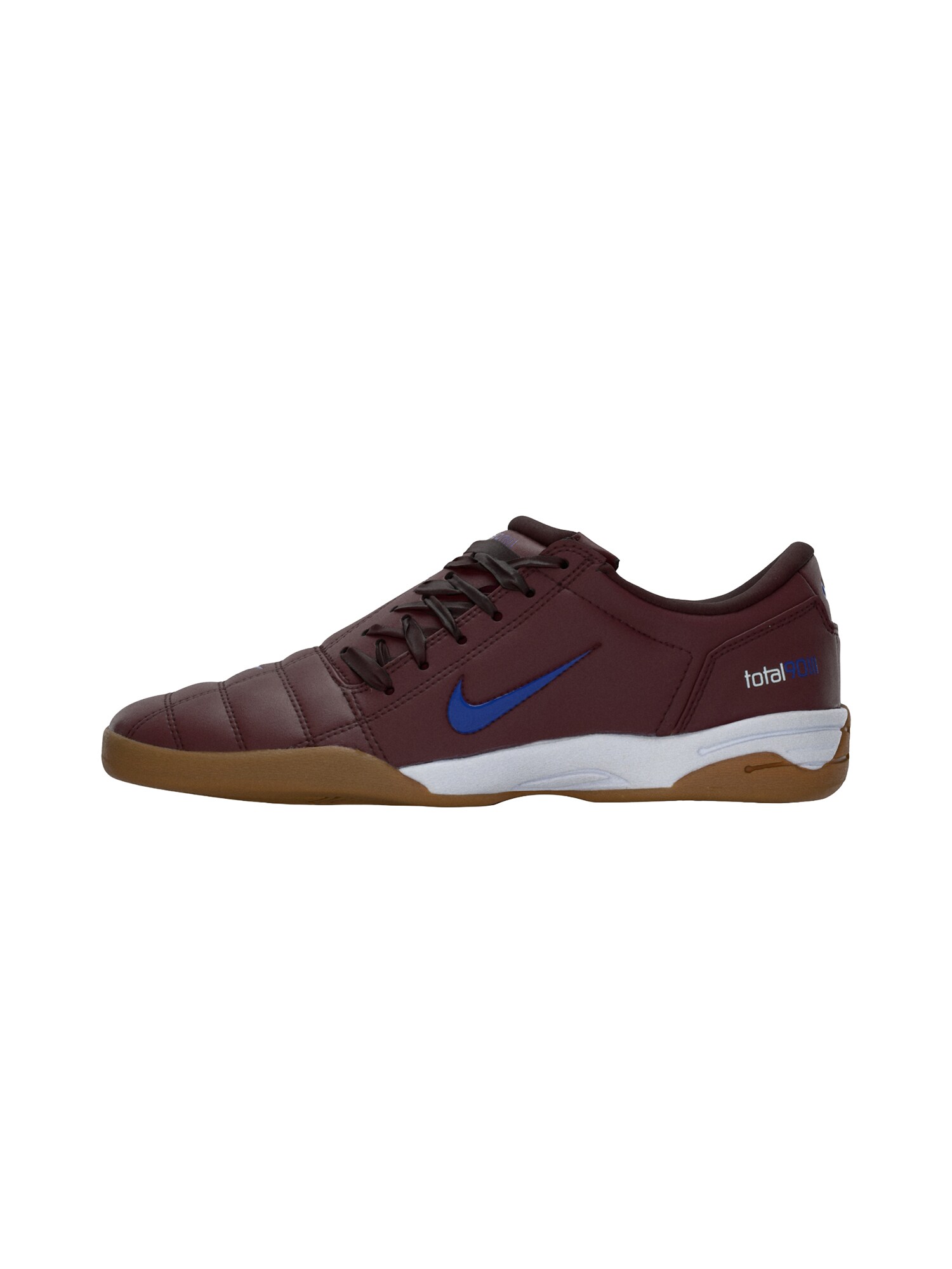 Nike Sportswear Sneaker low T90  albastru / roșu burgundy