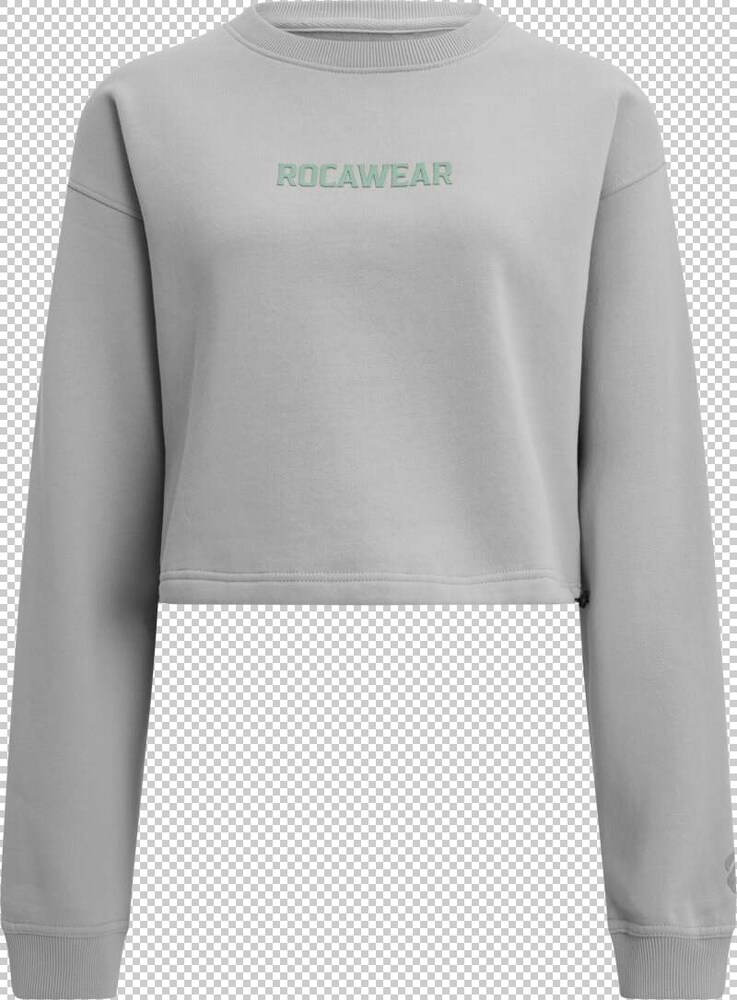 ROCAWEAR Sweatshirt Damen Größe S grau / mint