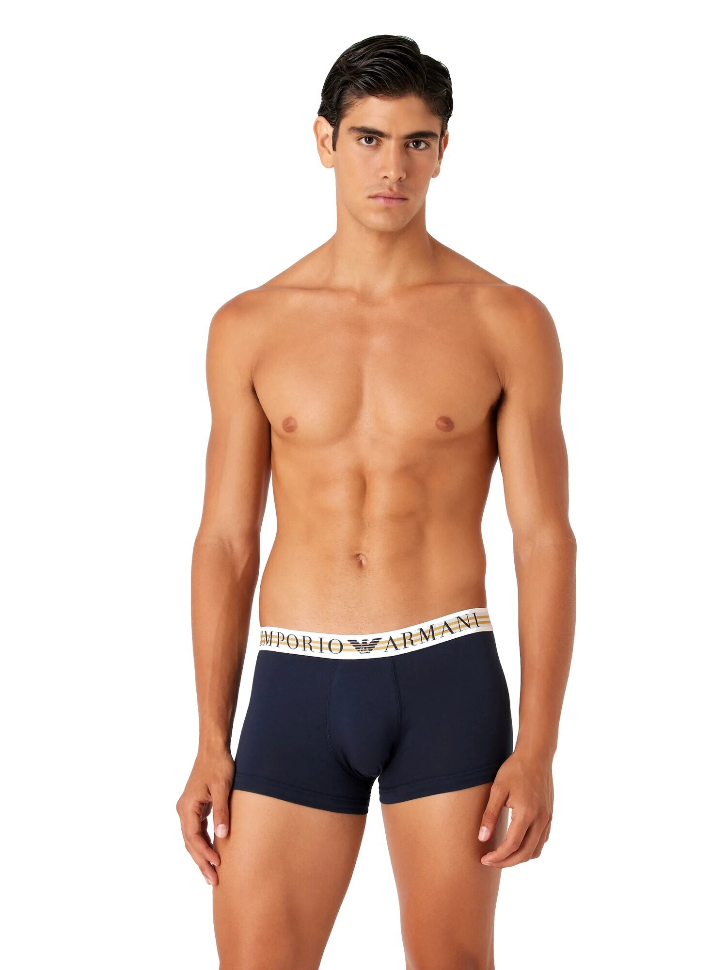 Emporio Armani Boxerky zlatá / čierna / biela (obrázok 3)