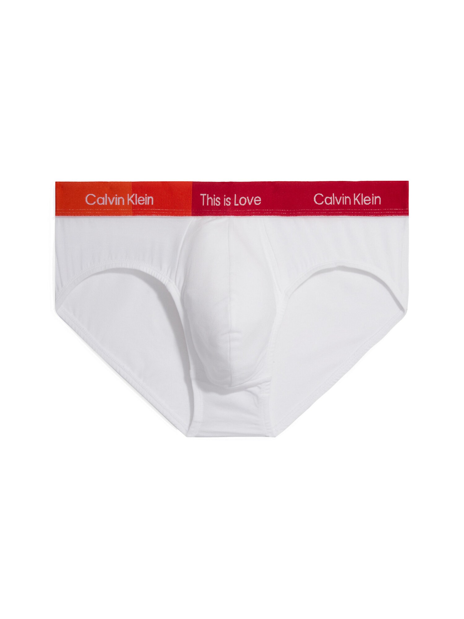 Calvin Klein Underwear Слип  червено / бяло