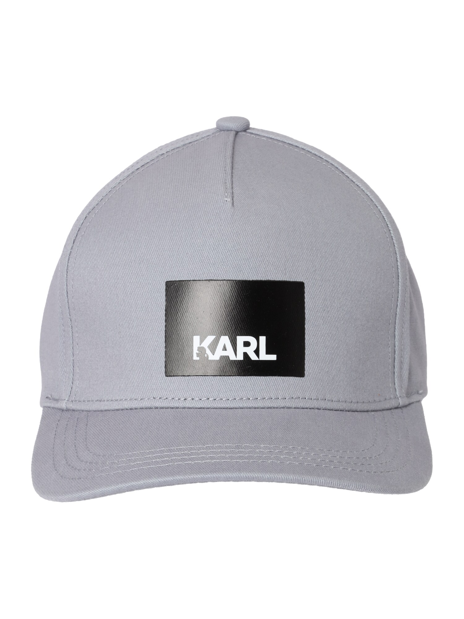 Karl Lagerfeld Čiapka  sivá / čierna / biela