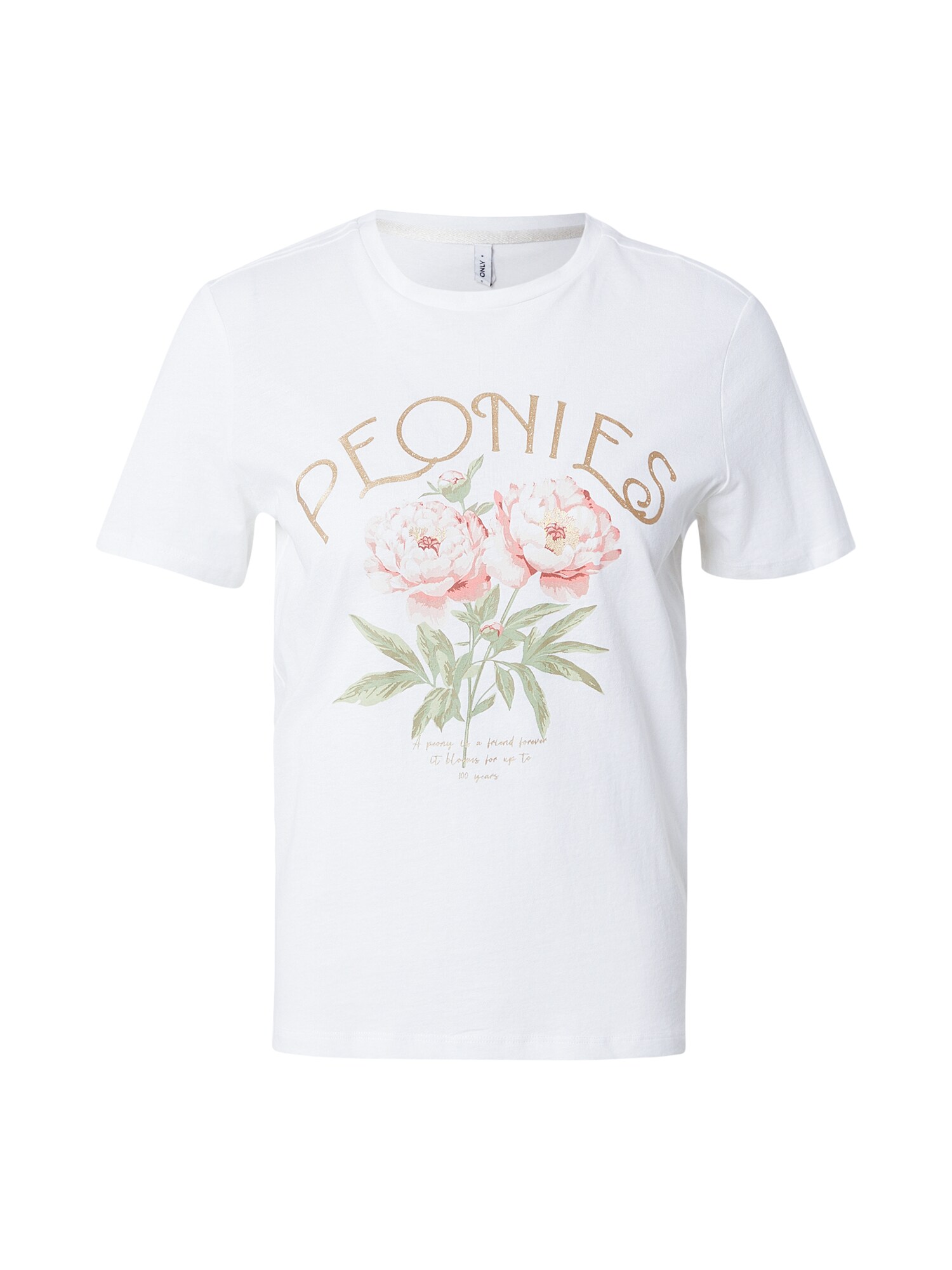 ONLY Tricou ONLAMBERDINE  auriu / verde / portocaliu / alb