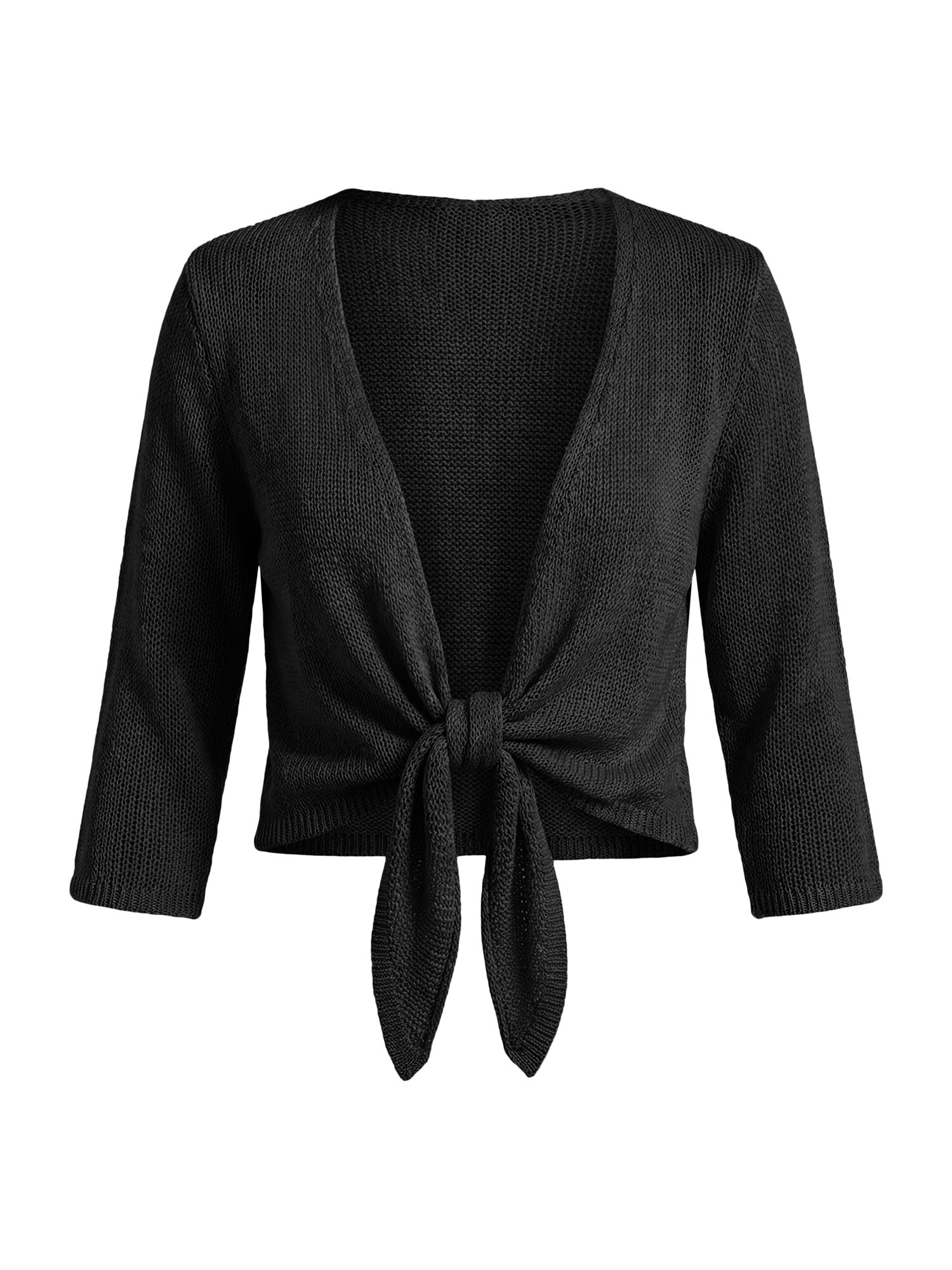 Imily Bela Geacă tricotată  negru